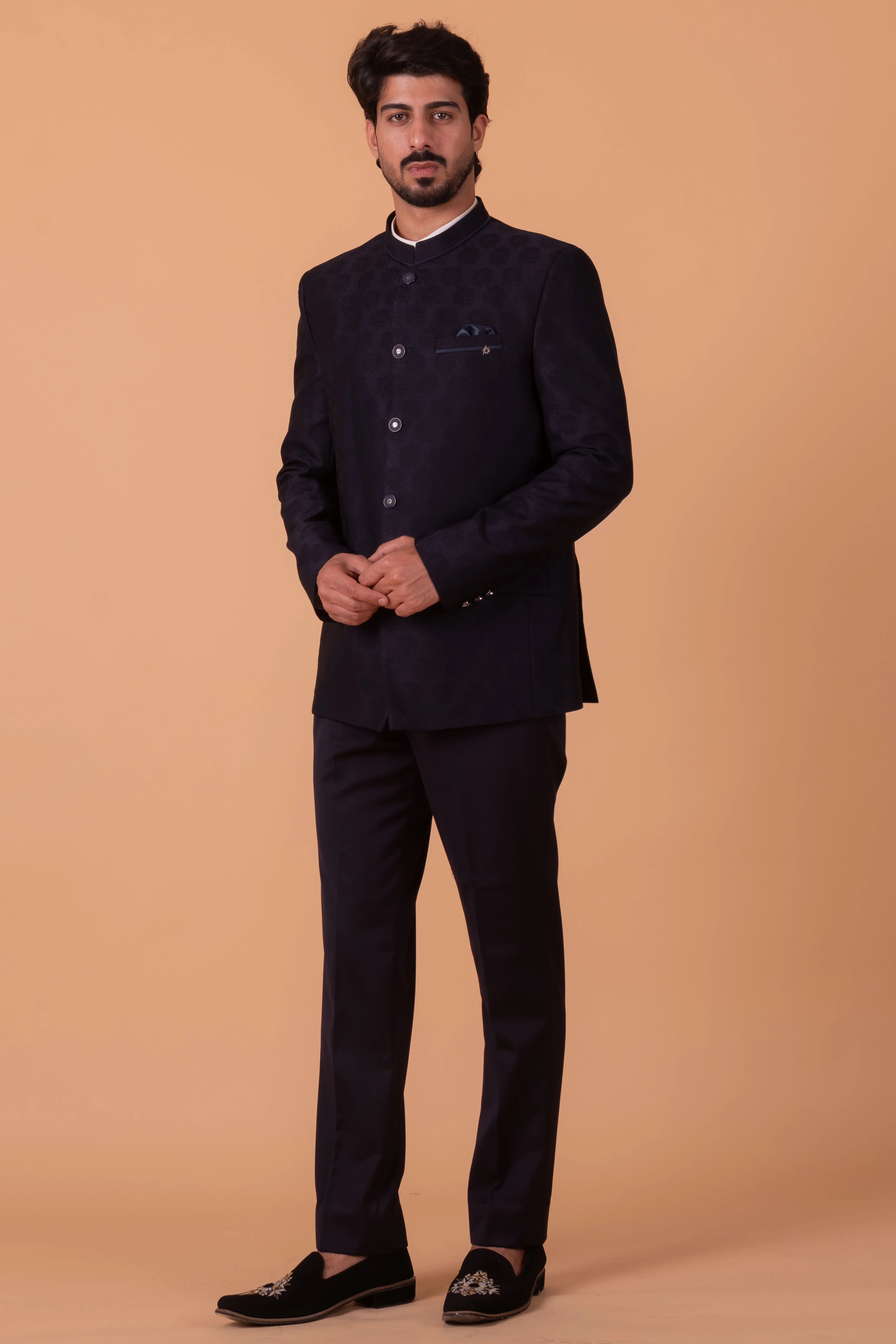 MLS PRINTED JODHPURI SUIT