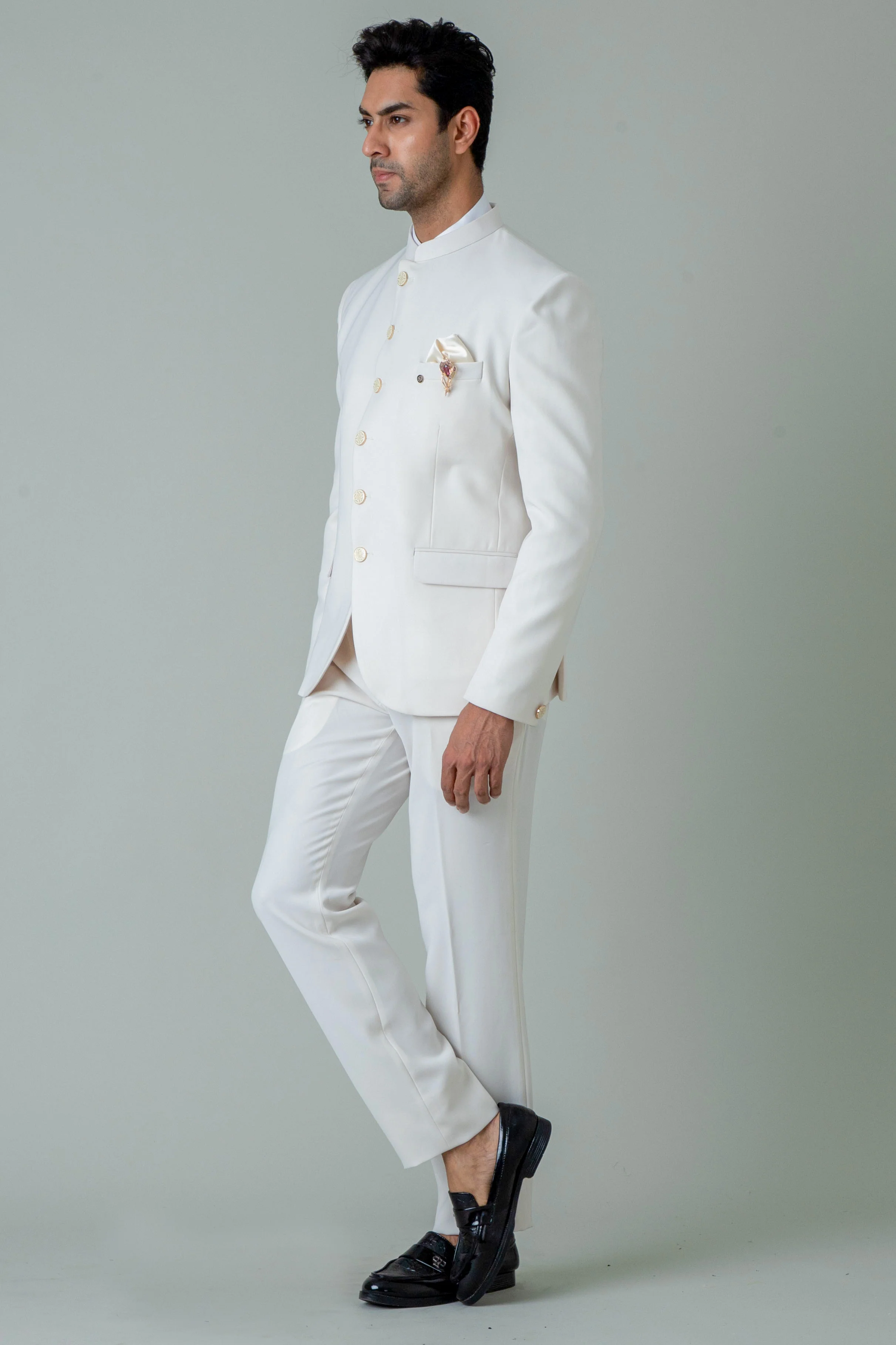 MLS PLAIN JODHPURI SUIT