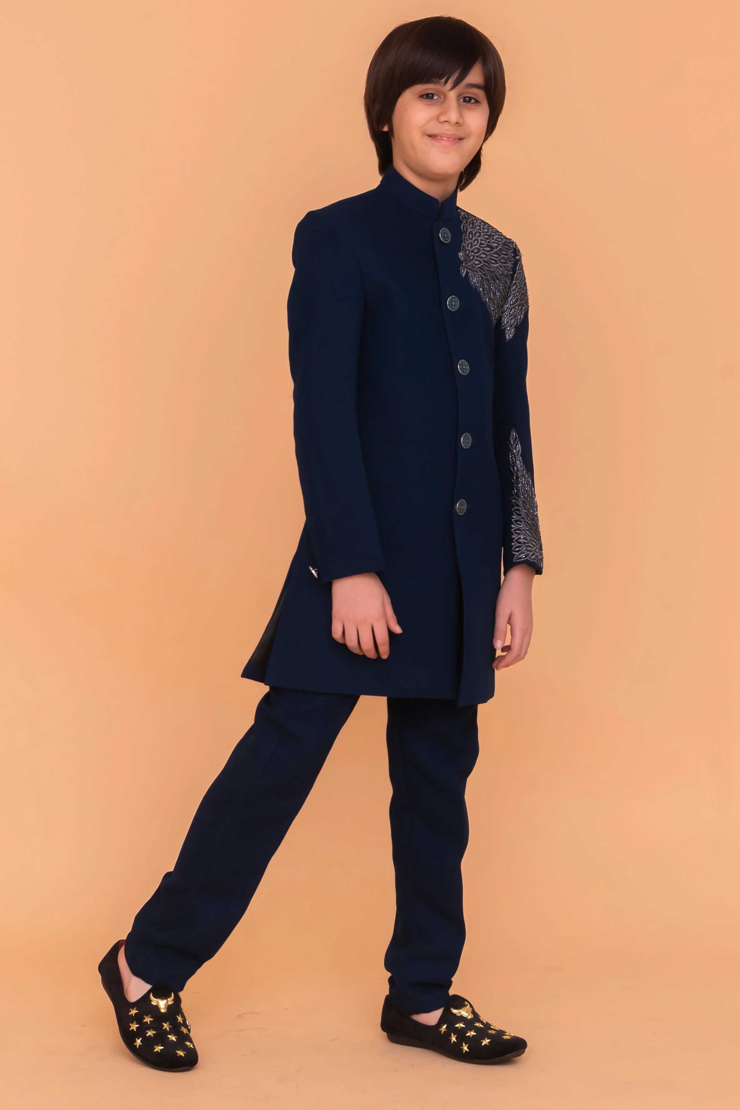 MLS KIDS INDO WESTERN 2PCS