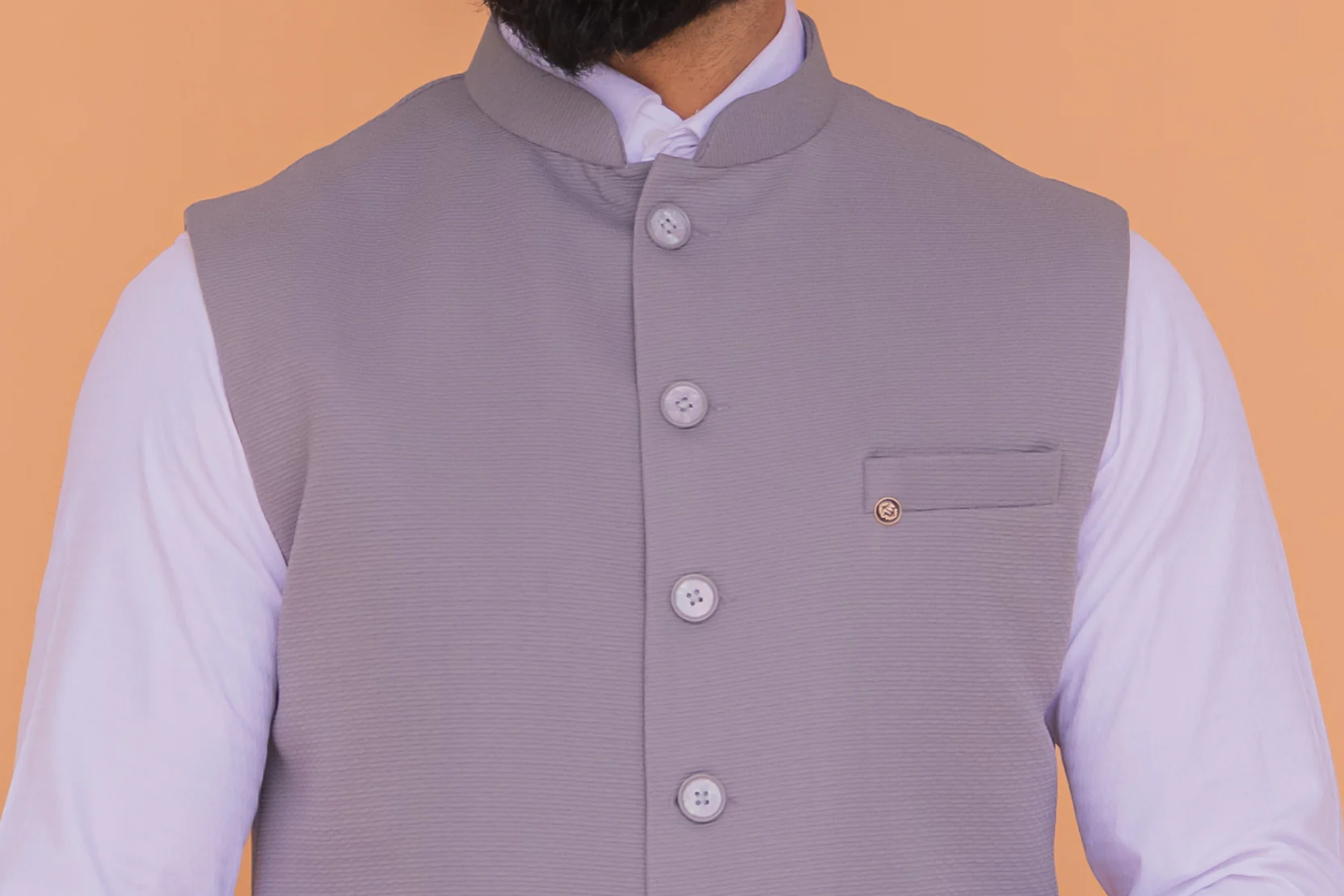 MLS PLAIN JAWAHAR JACKET 1 PC