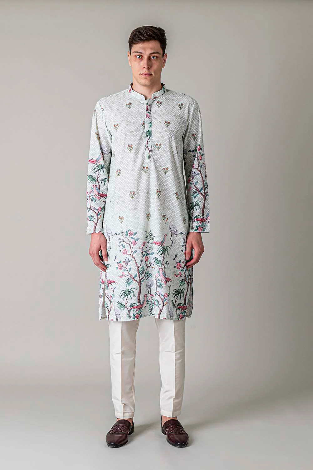 MLS PRINTED KURTA PAJAMA