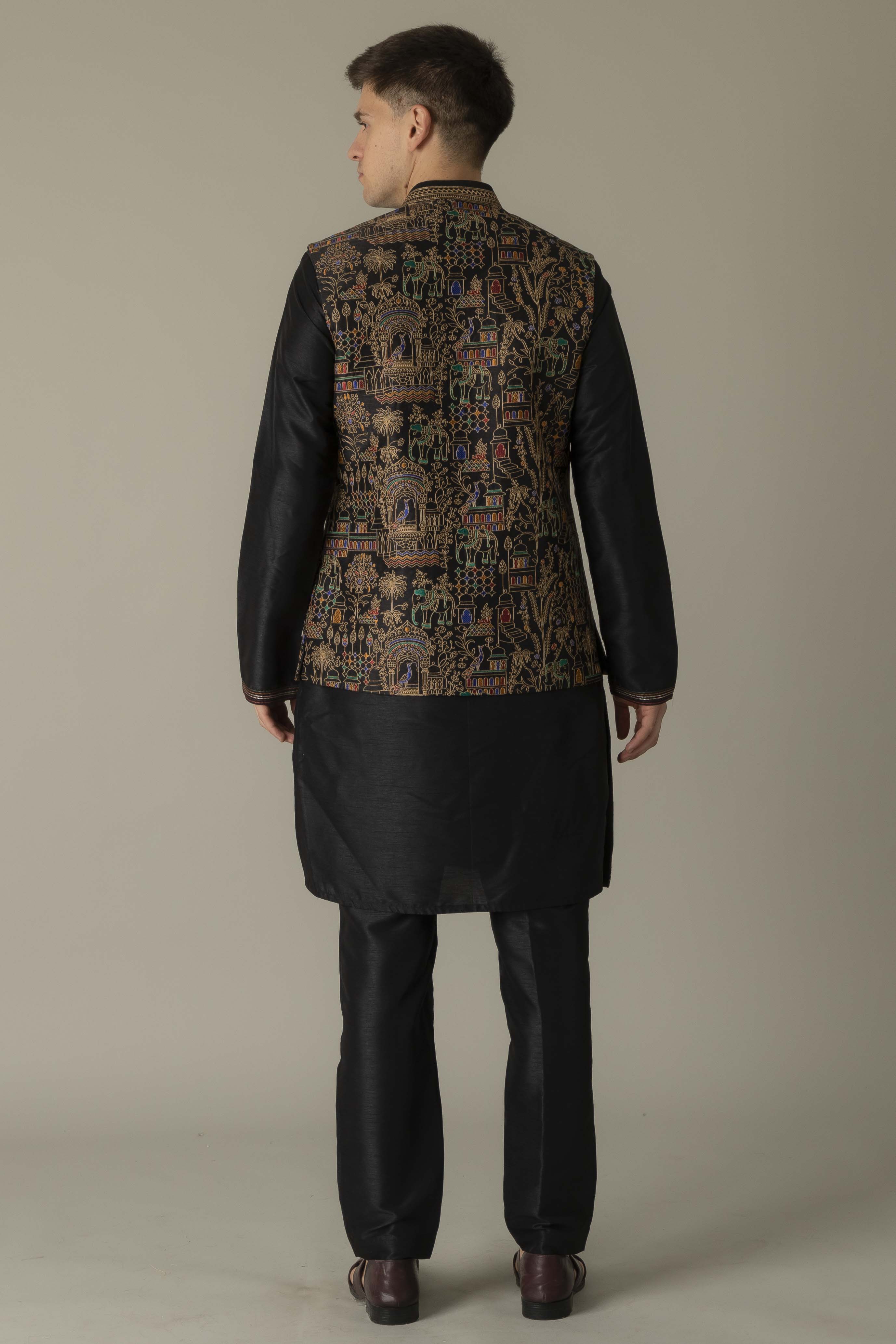 MLS KURTA JAWAHAR SET