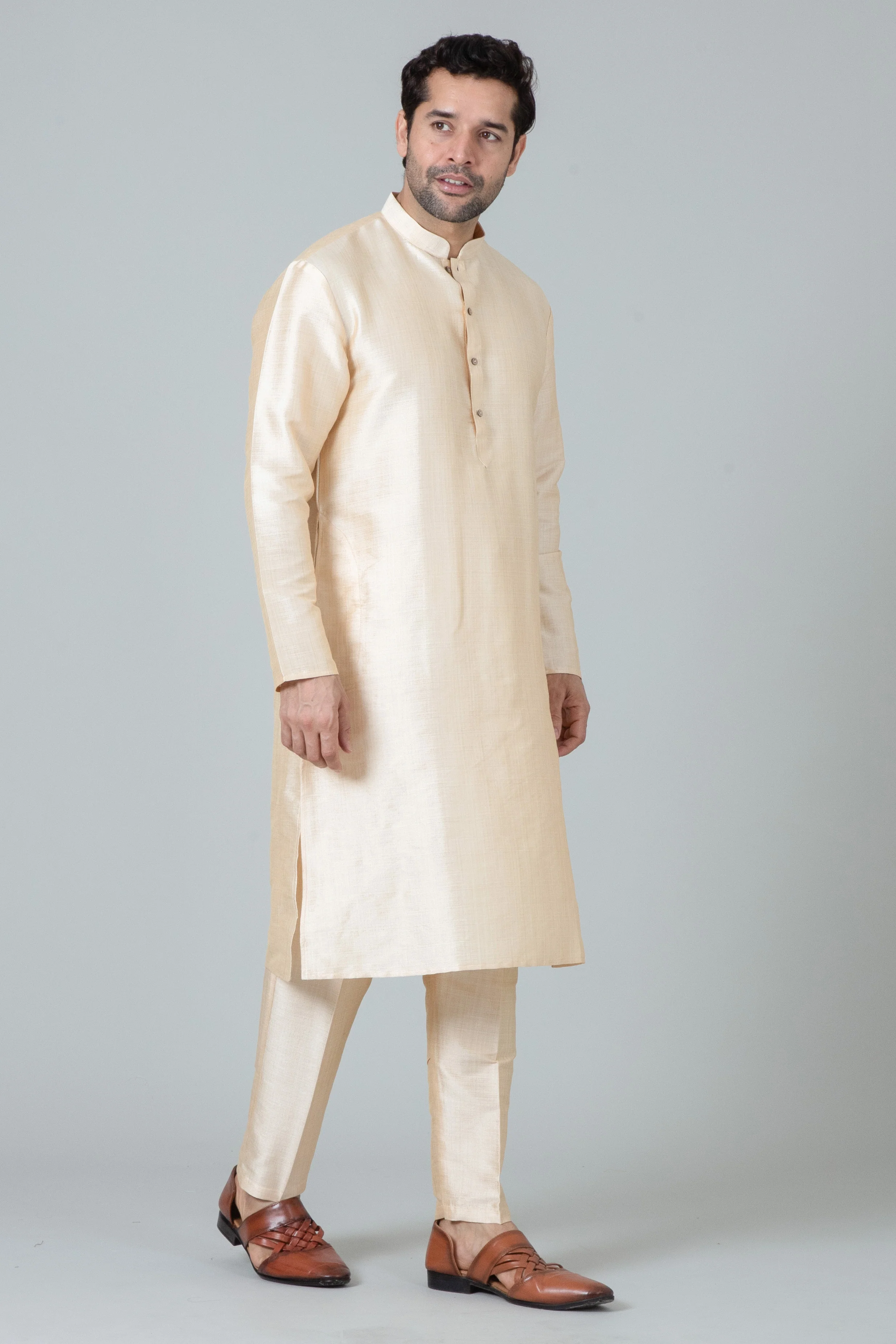 MLS SILK KURTA PAJAMA