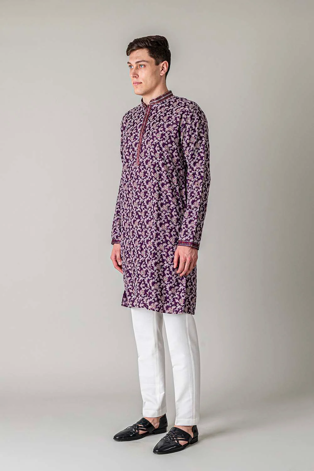 MLS PRINTED KURTA PAJAMA