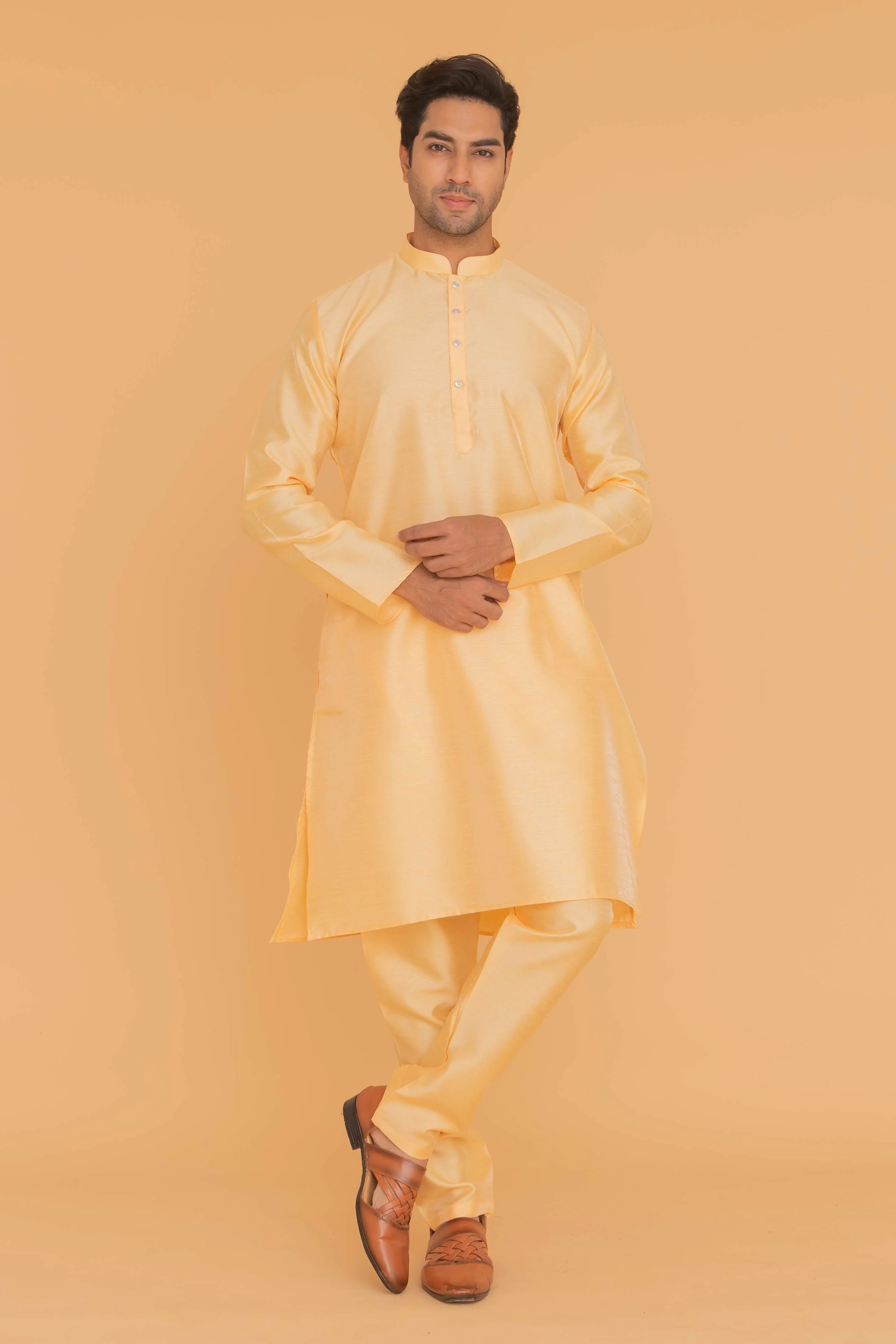 MLS SILK KURTA PAJAMA