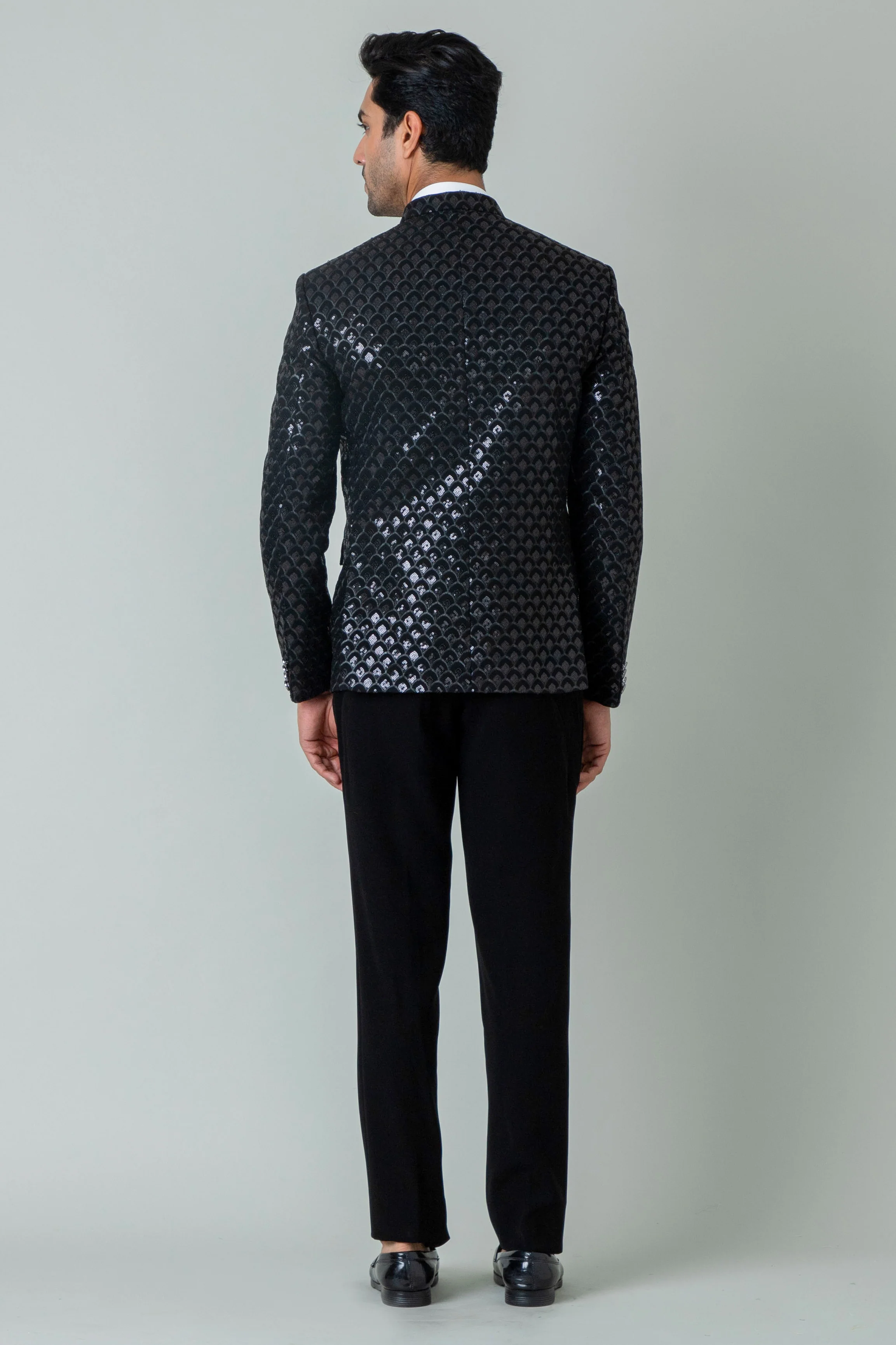 MLS EMBROIDERED JODHPURI SUIT