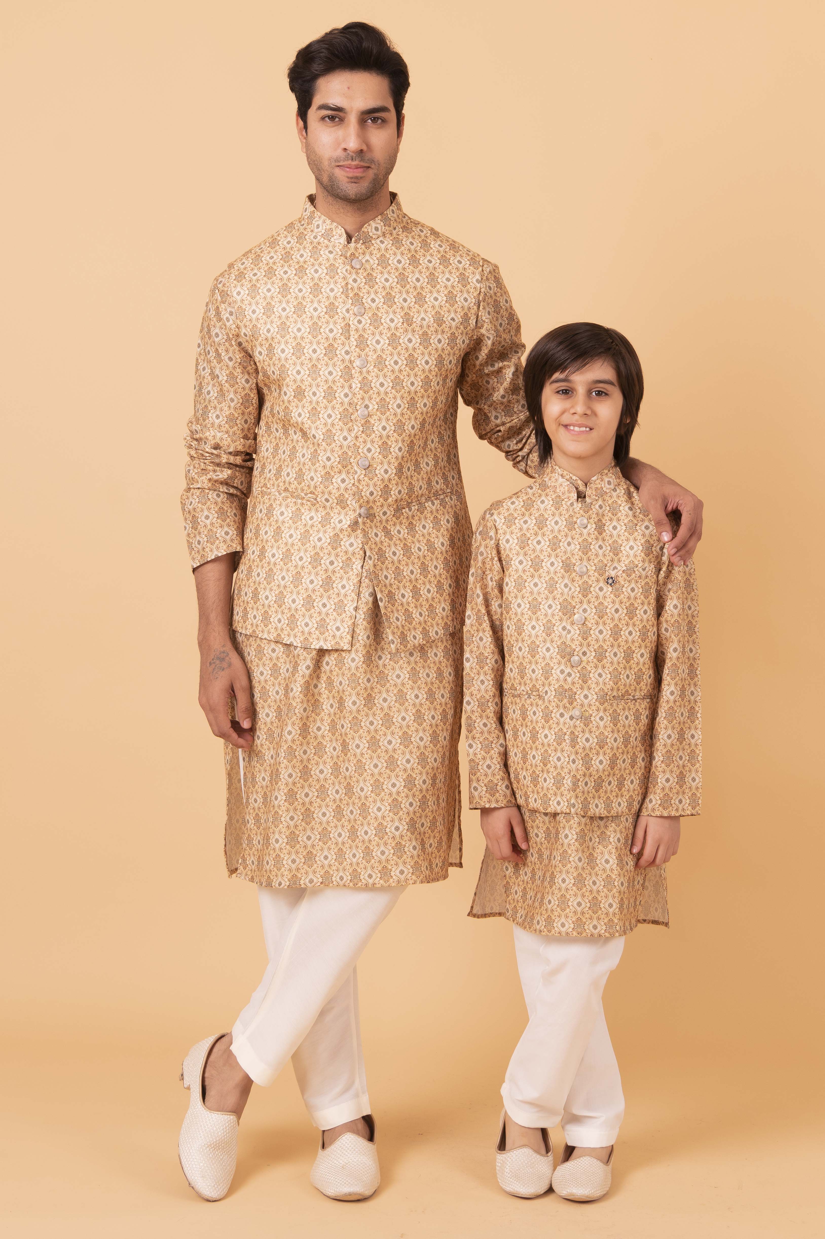 MLS KURTA JAWAHAR SET