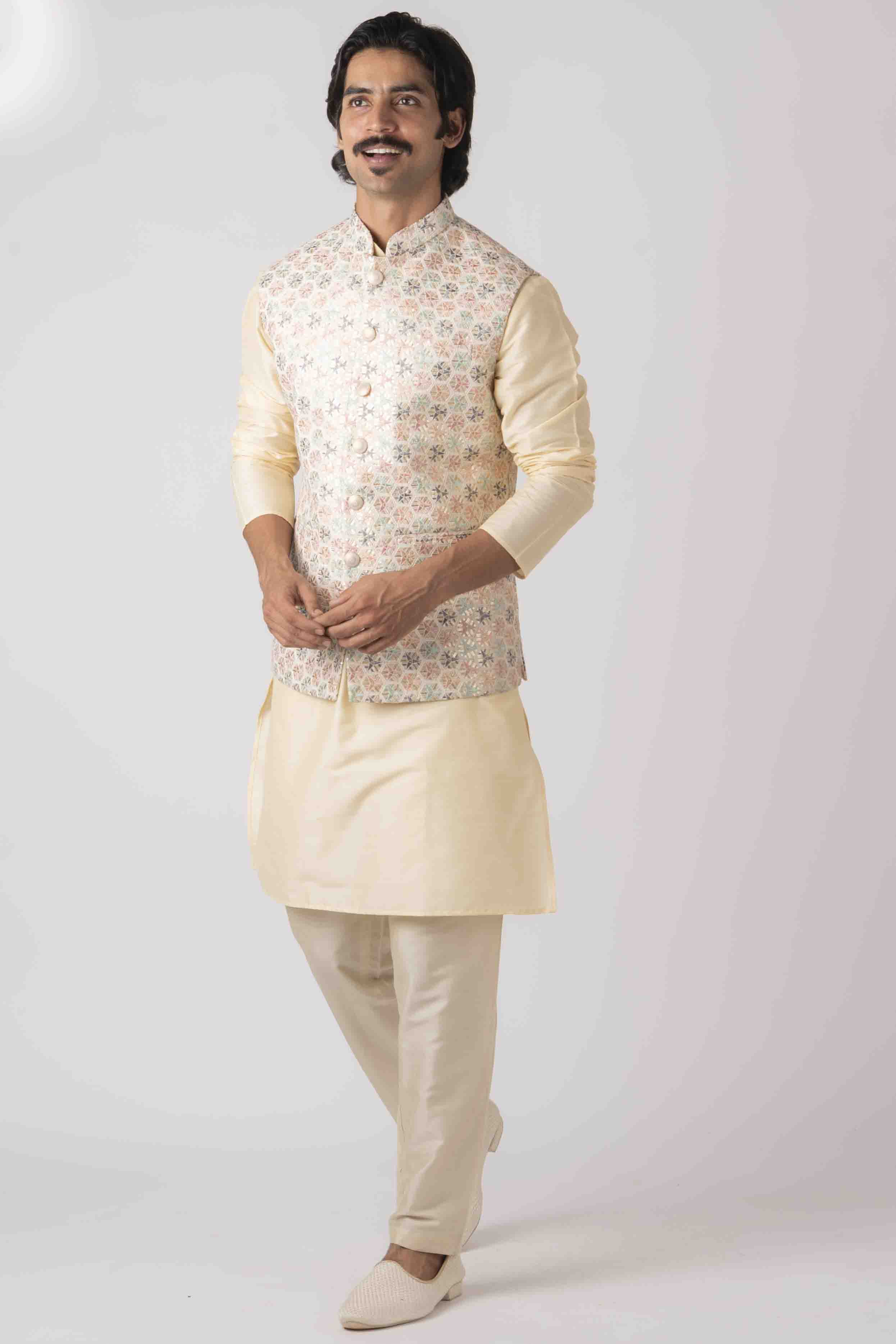 MLS EMBROIDERED JAWAHAR JACKET