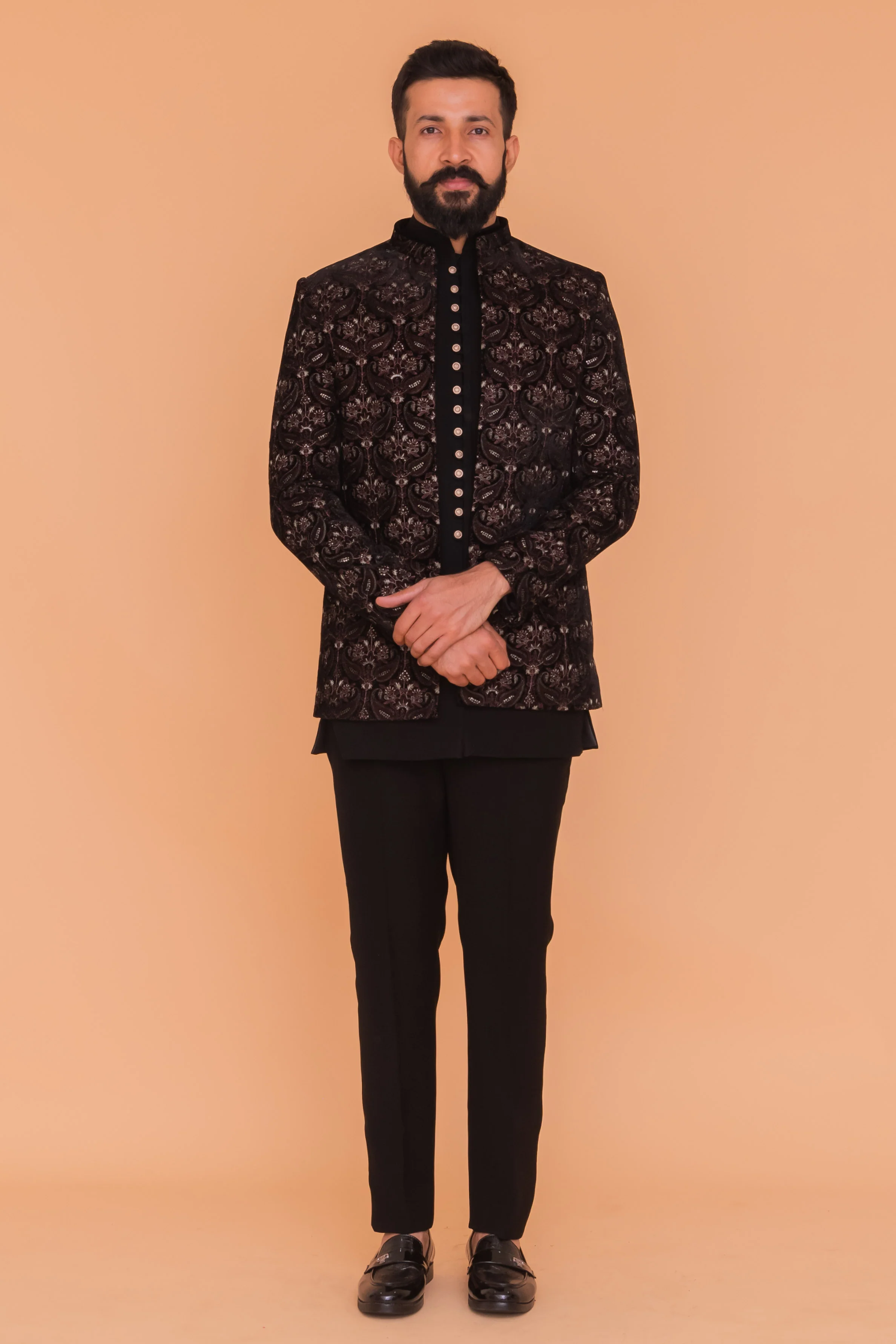 MLS JODHPURI SUIT 3 PCS