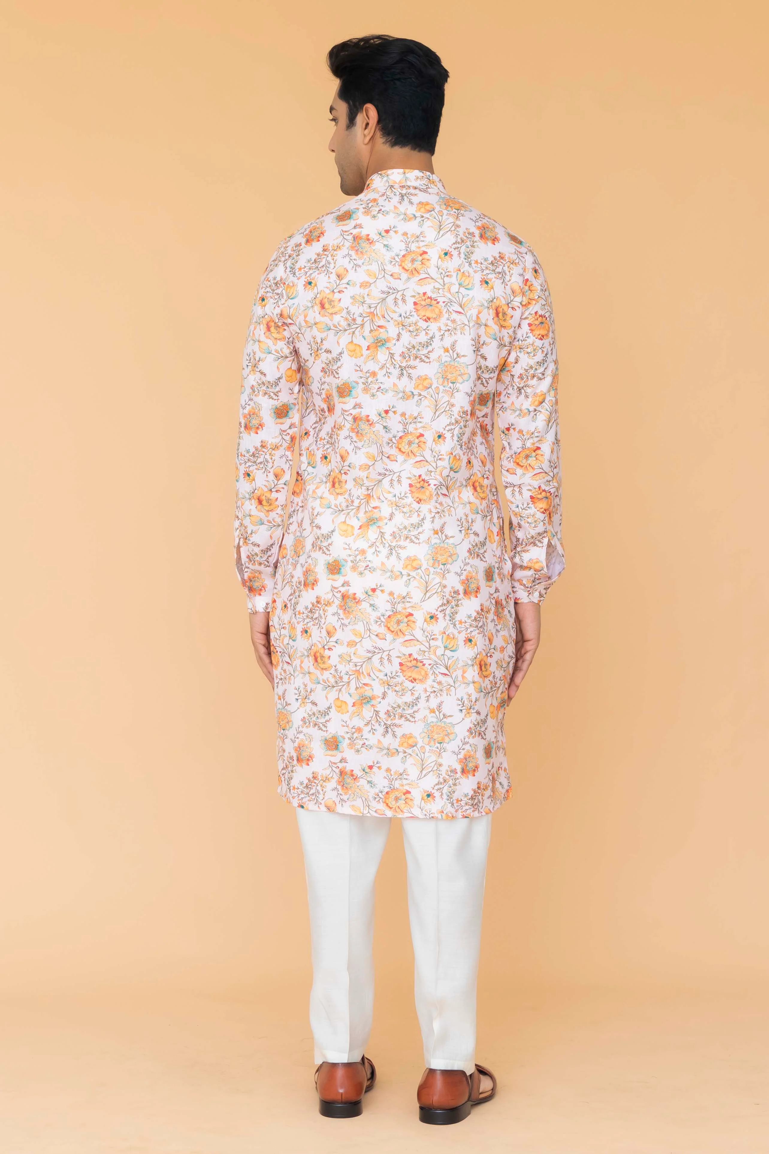 MLS PRINTED KURTA PAJAMA