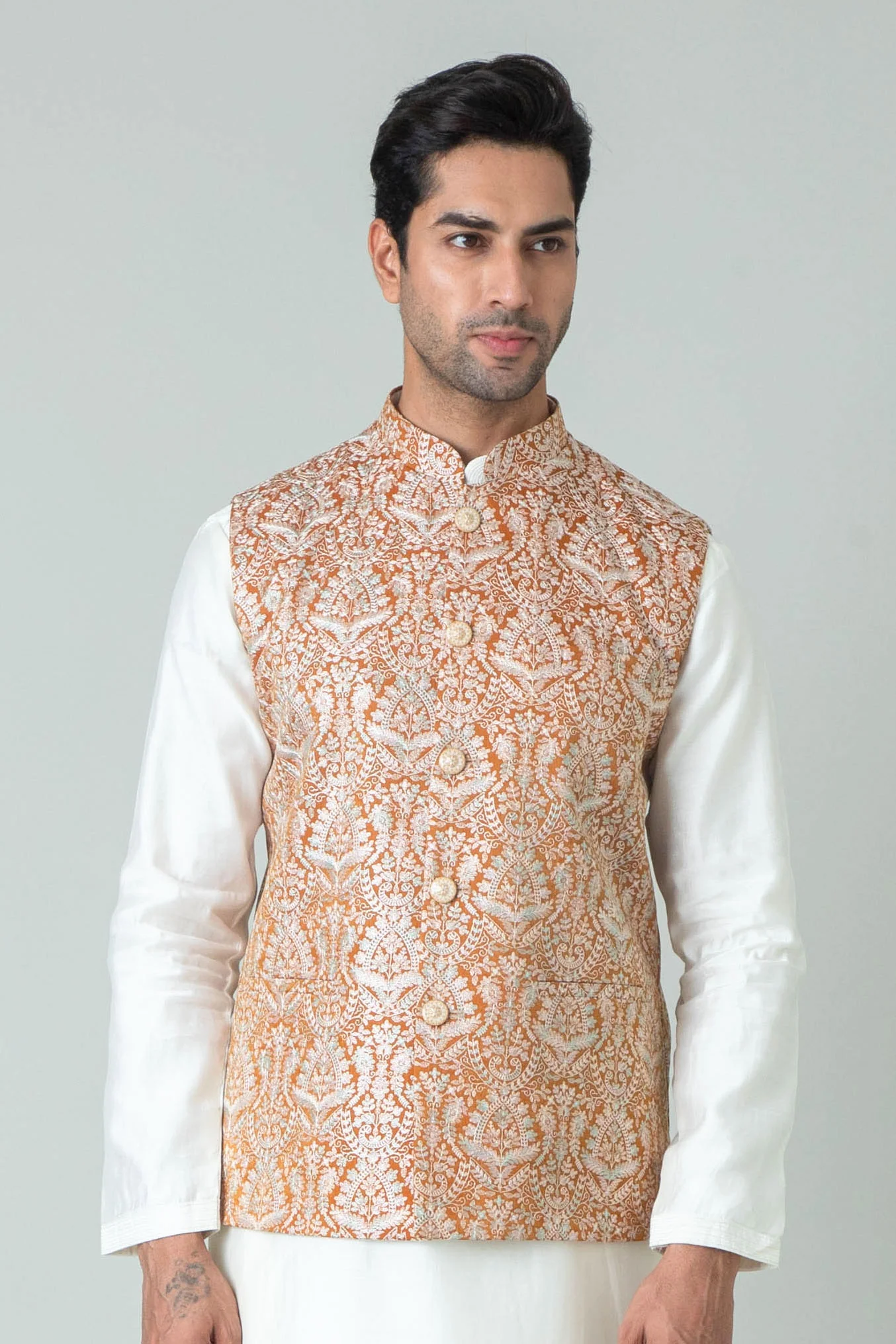 MLS EMBROIDERED JAWAHAR JACKET