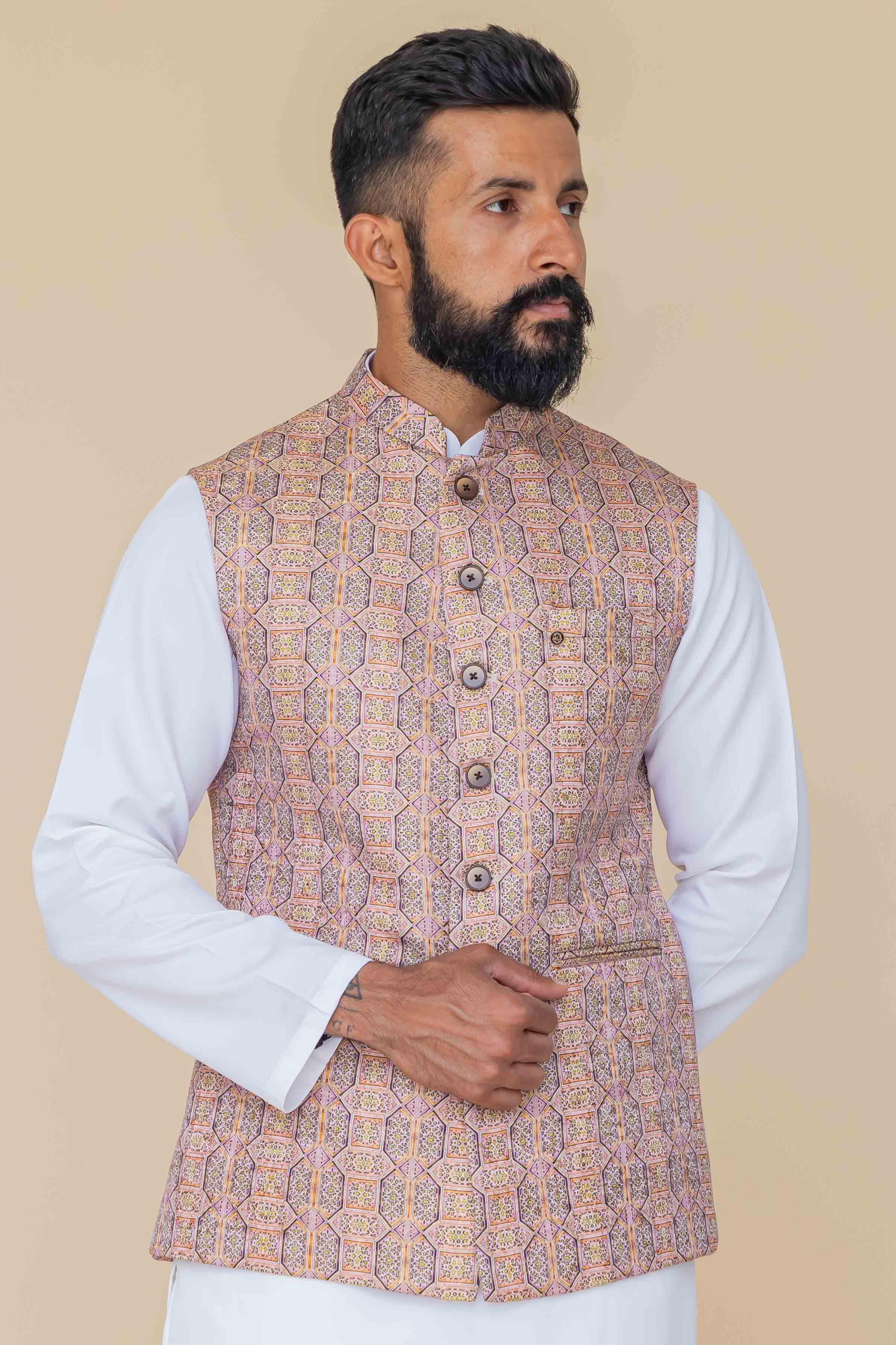 MLS PRINTED JAWAHAR JACKET