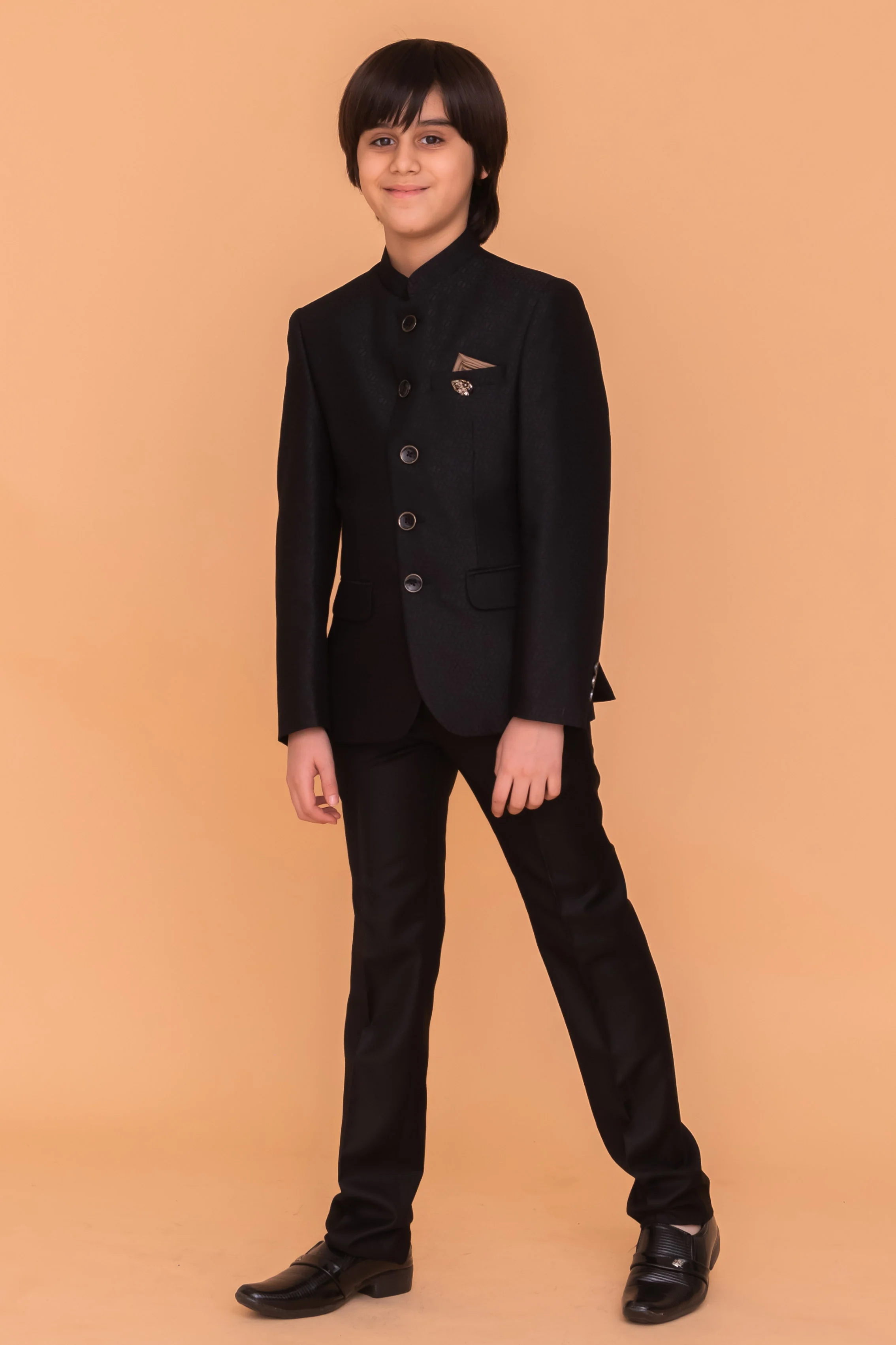 MLS KIDS PLAIN JODHPURI SUIT