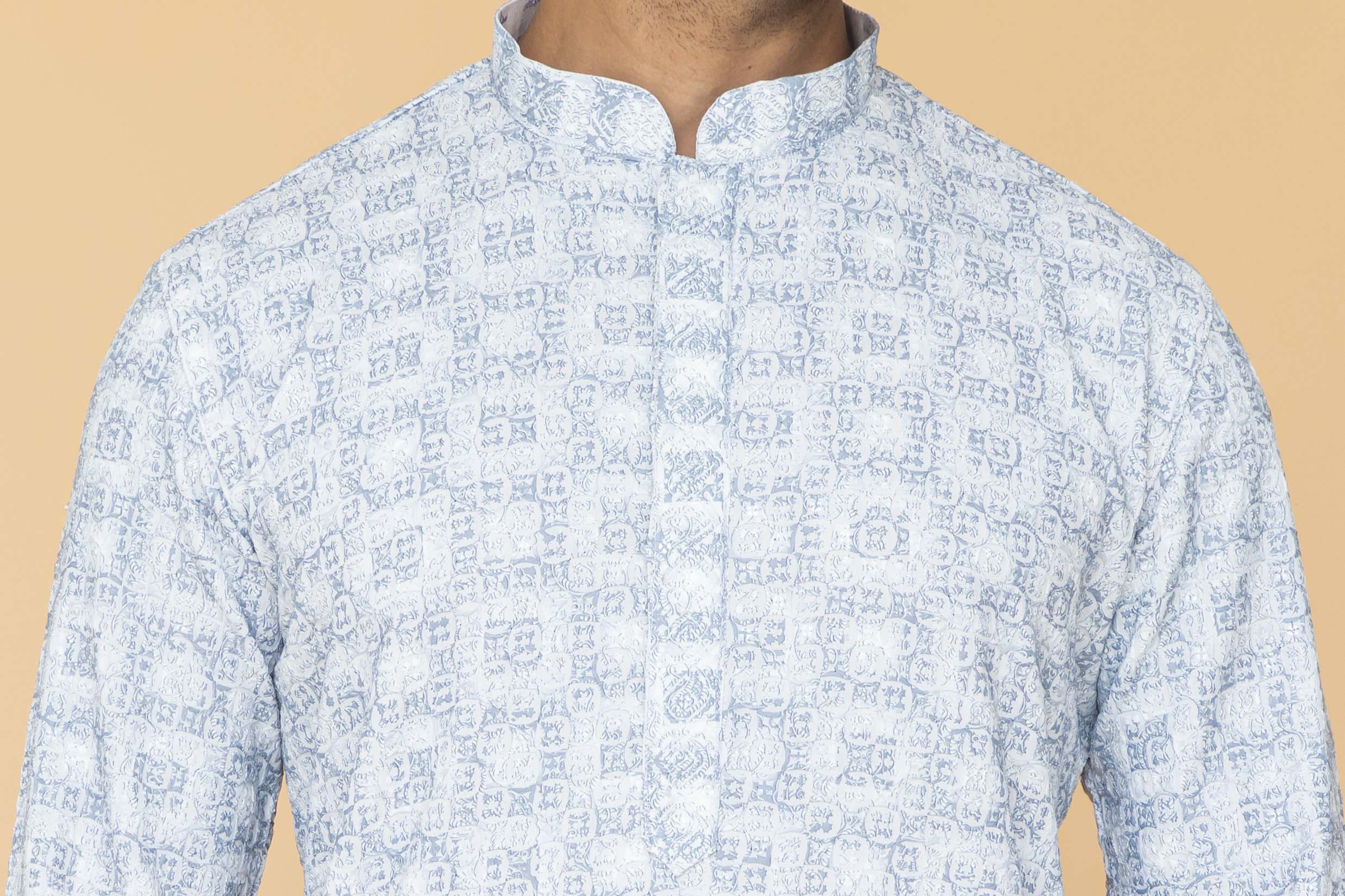 MLS PRINTED KURTA PAJAMA