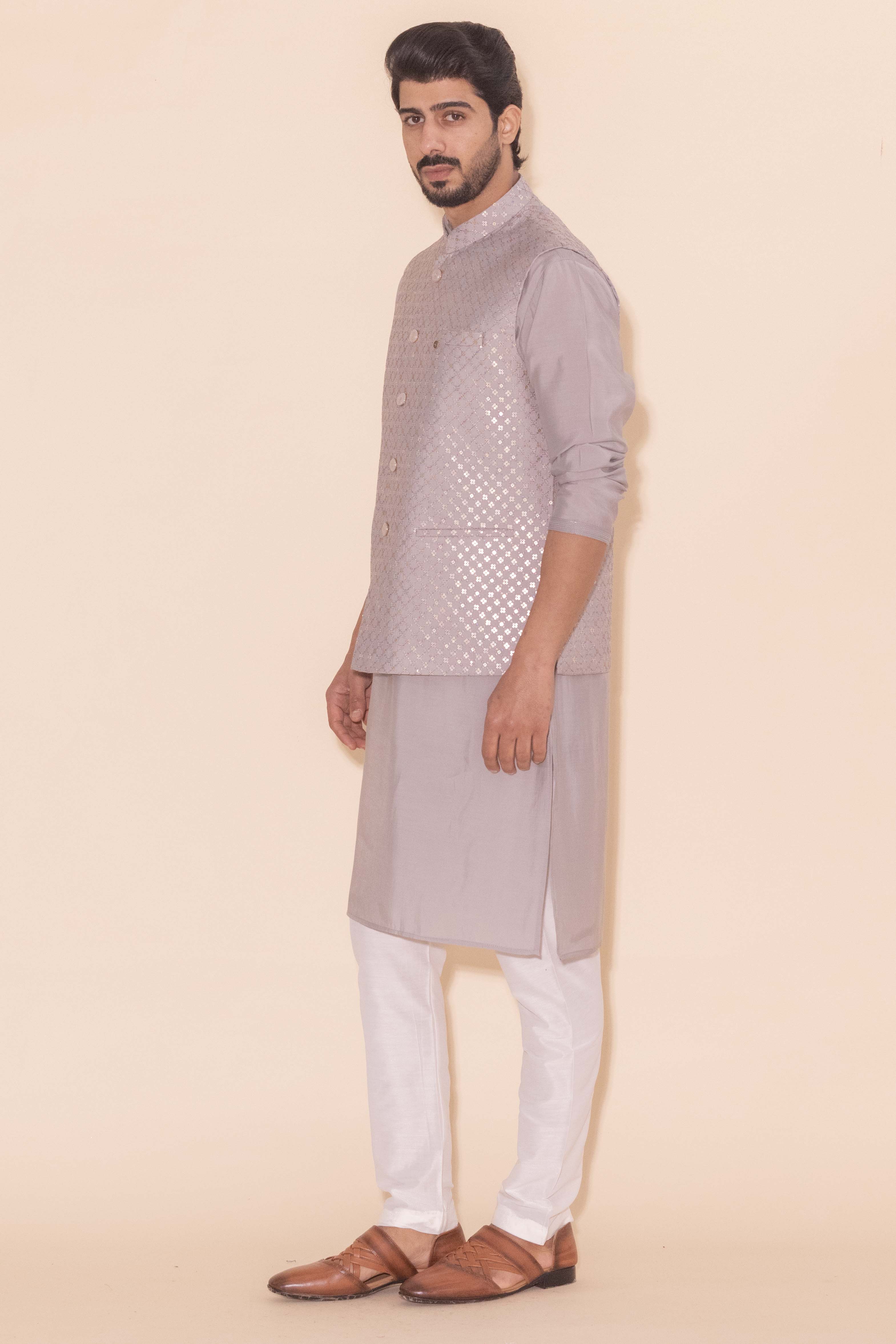 MLS KURTA JAWAHAR SET