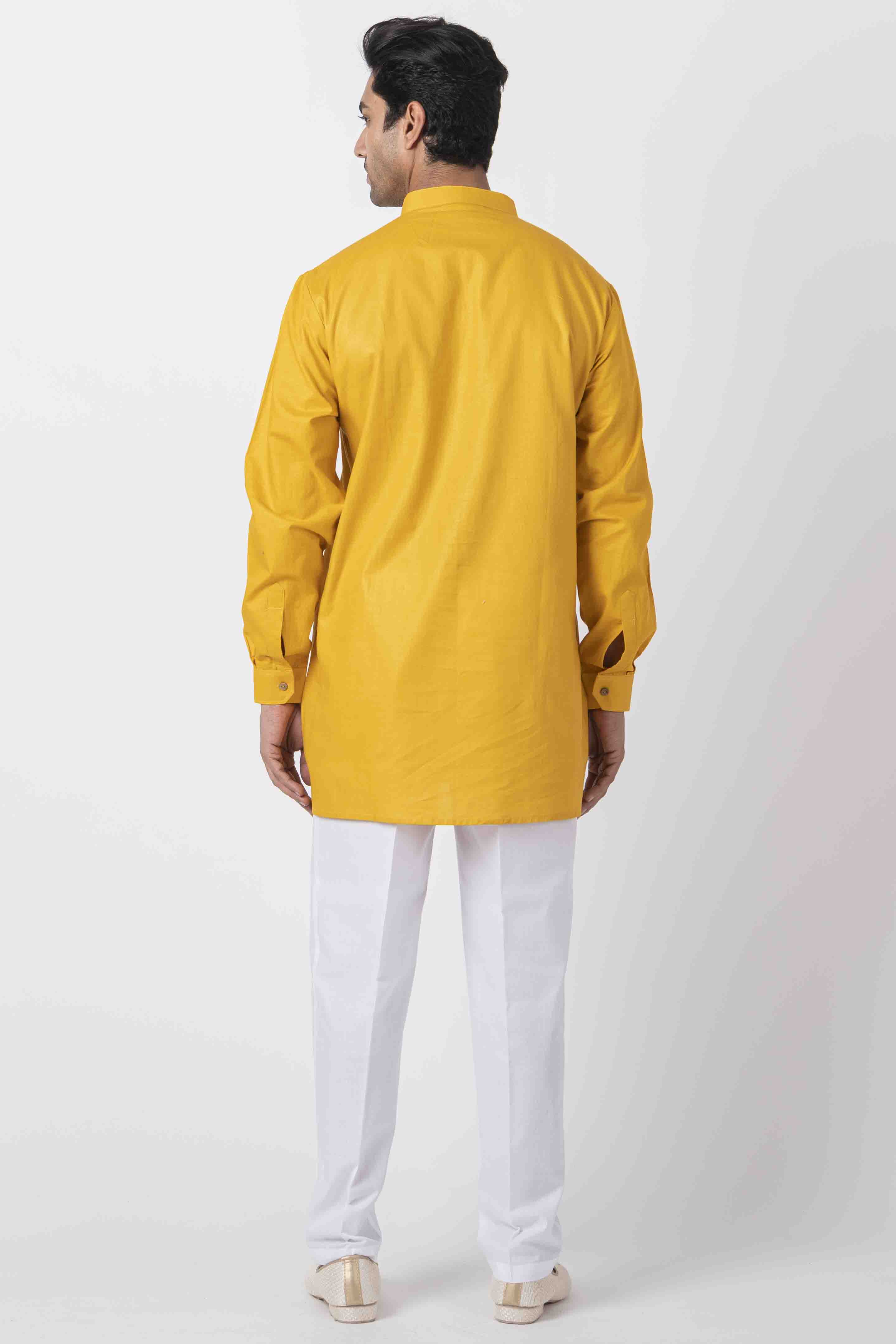 MLS COTTON KURTA ( MID LENGTH)
