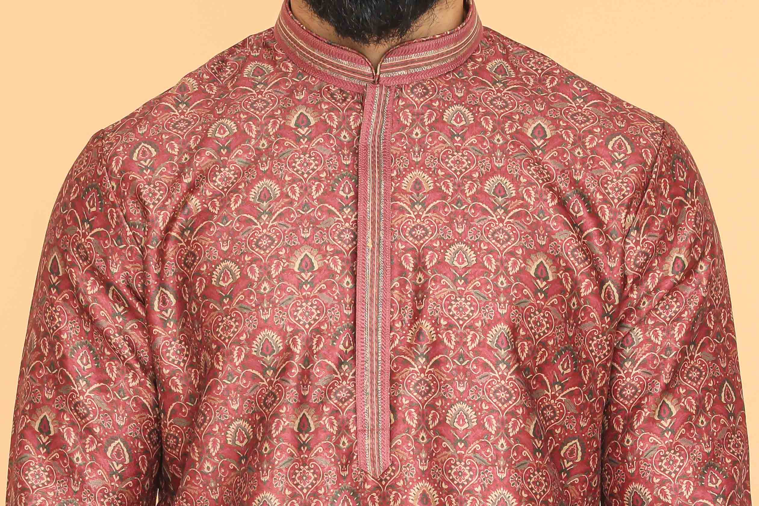MLS PRINTED KURTA PAJAMA
