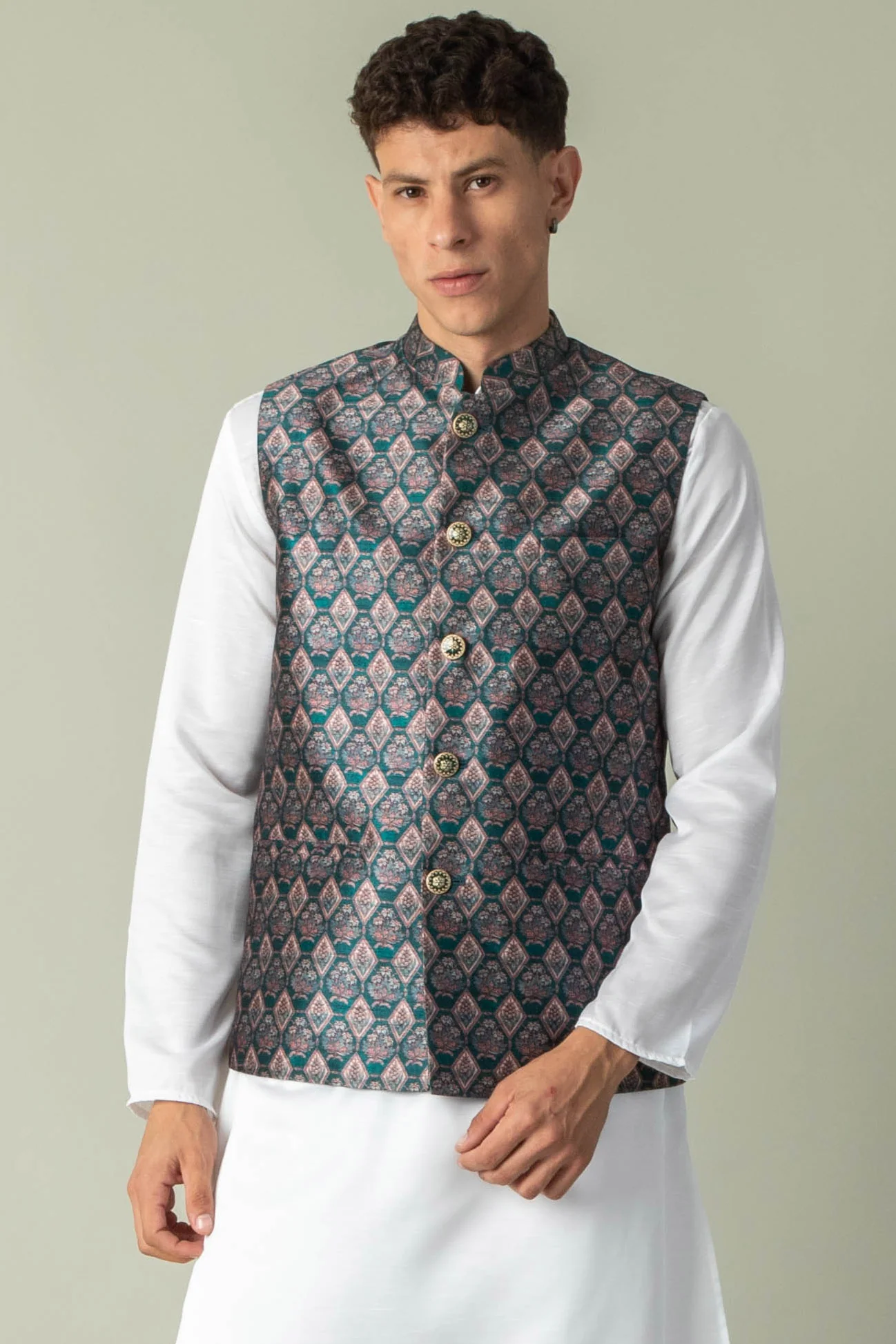 MLS PRINTED JAWAHAR JACKET