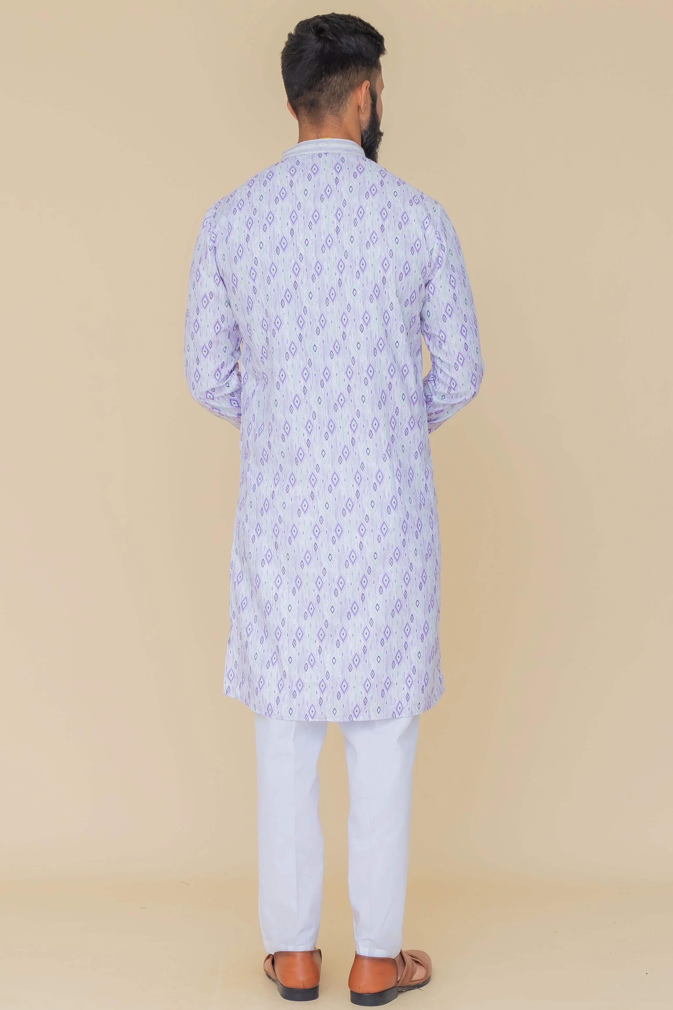 MLS PRINTED KURTA PAJAMA