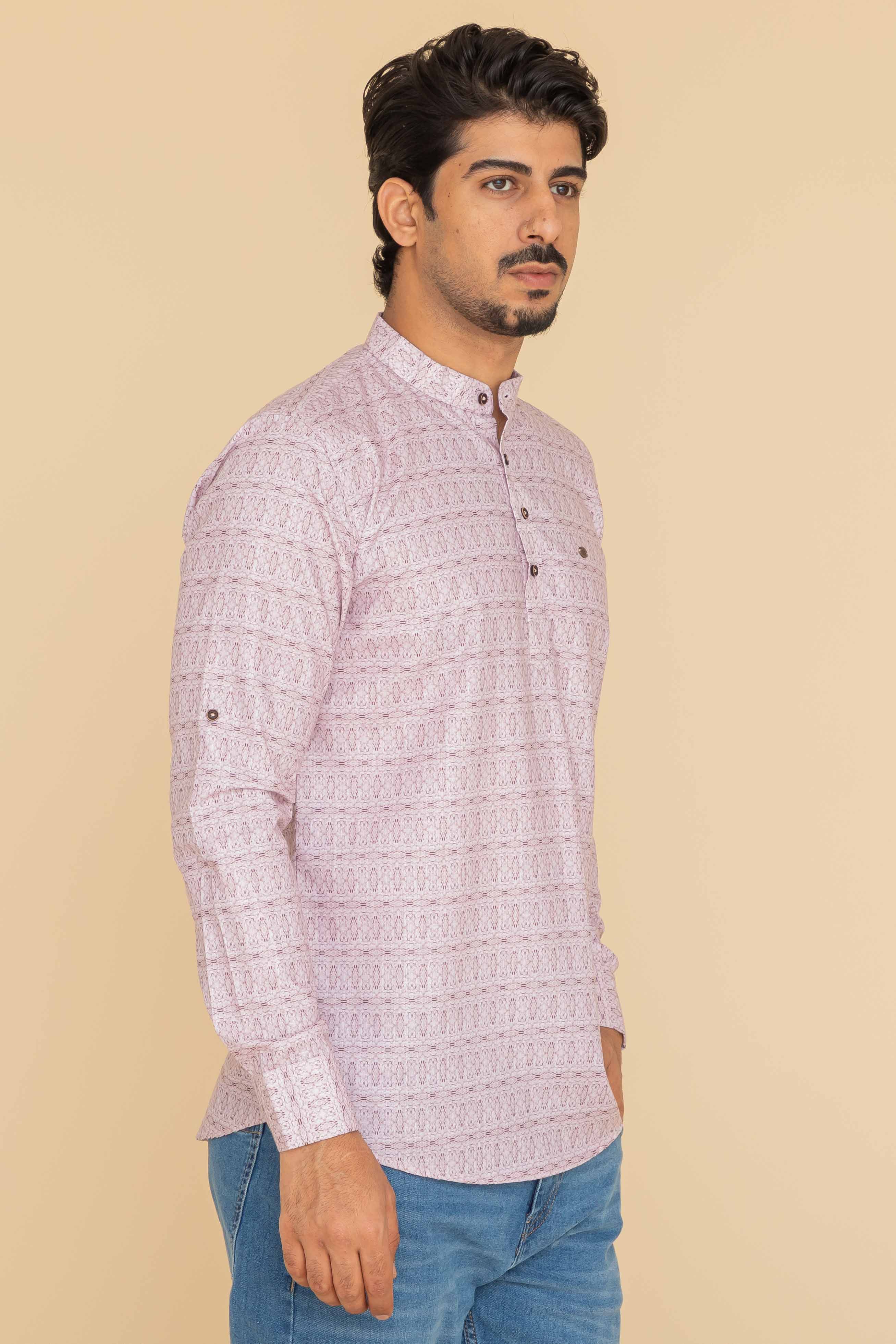 MLS SHORT KURTA FULL SLEEVES