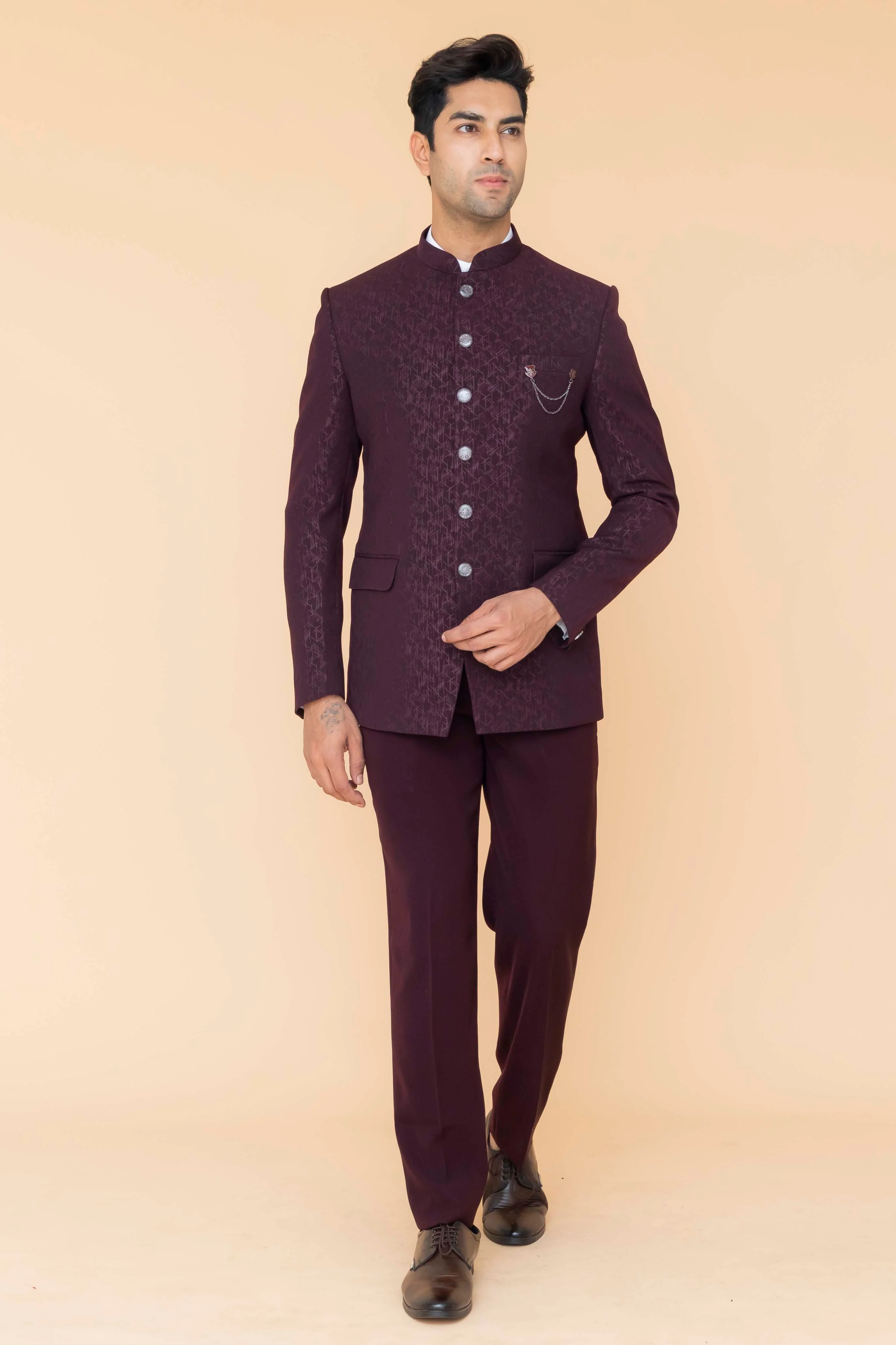 MLS PRINTED JODHPURI SUIT