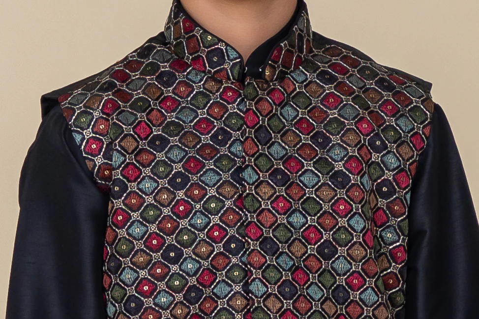 MLS KIDS KURTA JAWAHAR SET