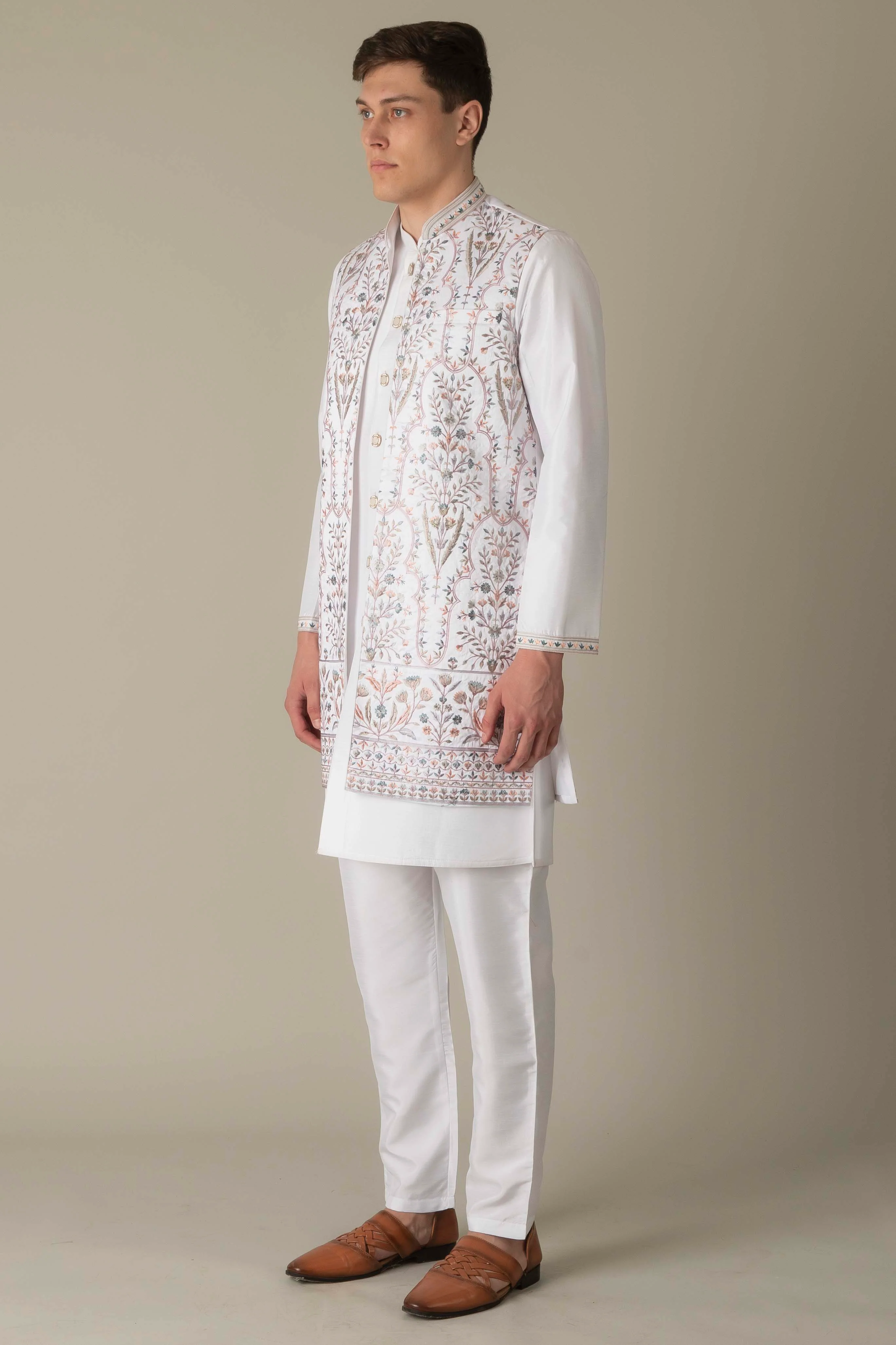 MLS KURTA JAWAHAR SET