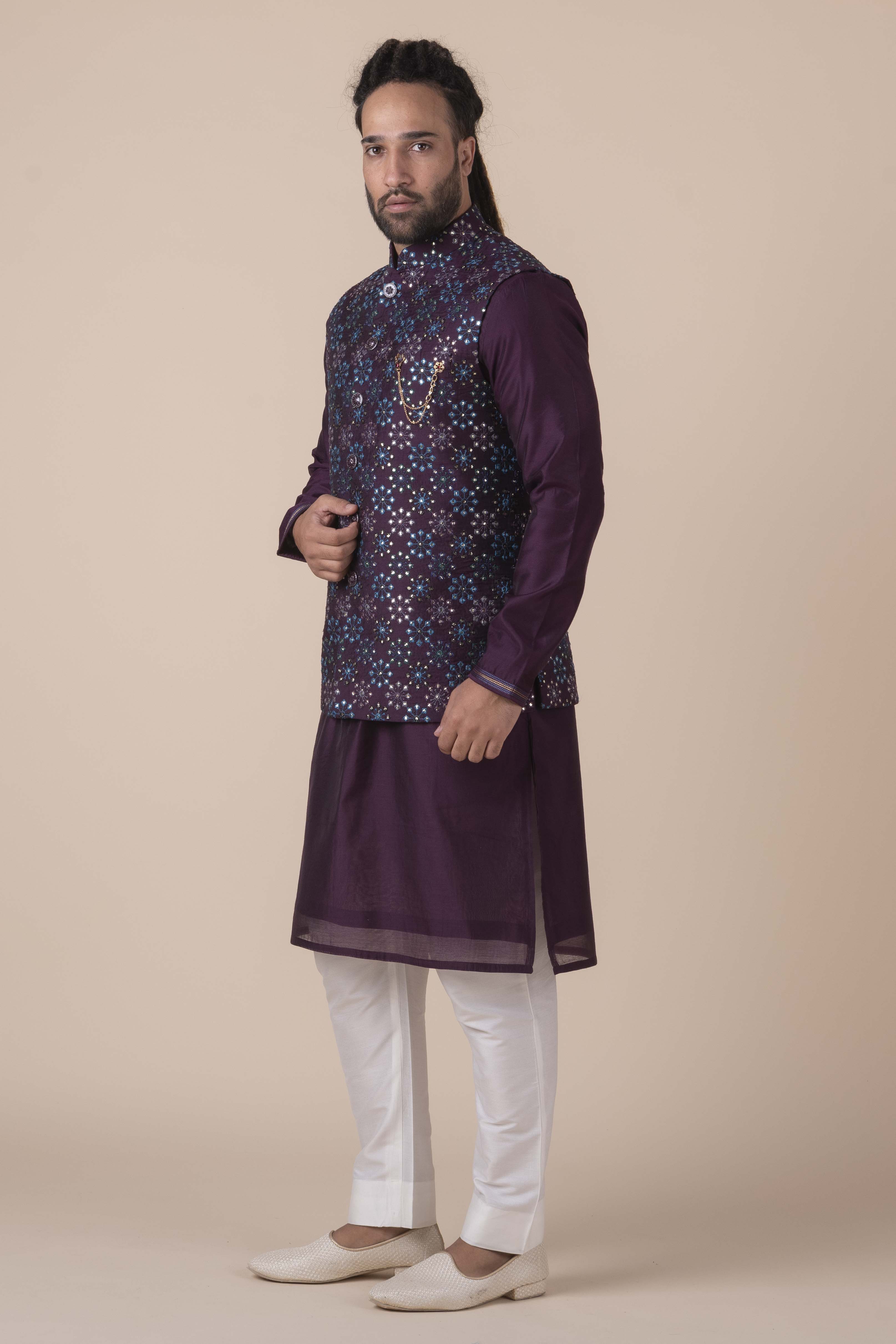 MLS KURTA JAWAHAR SET