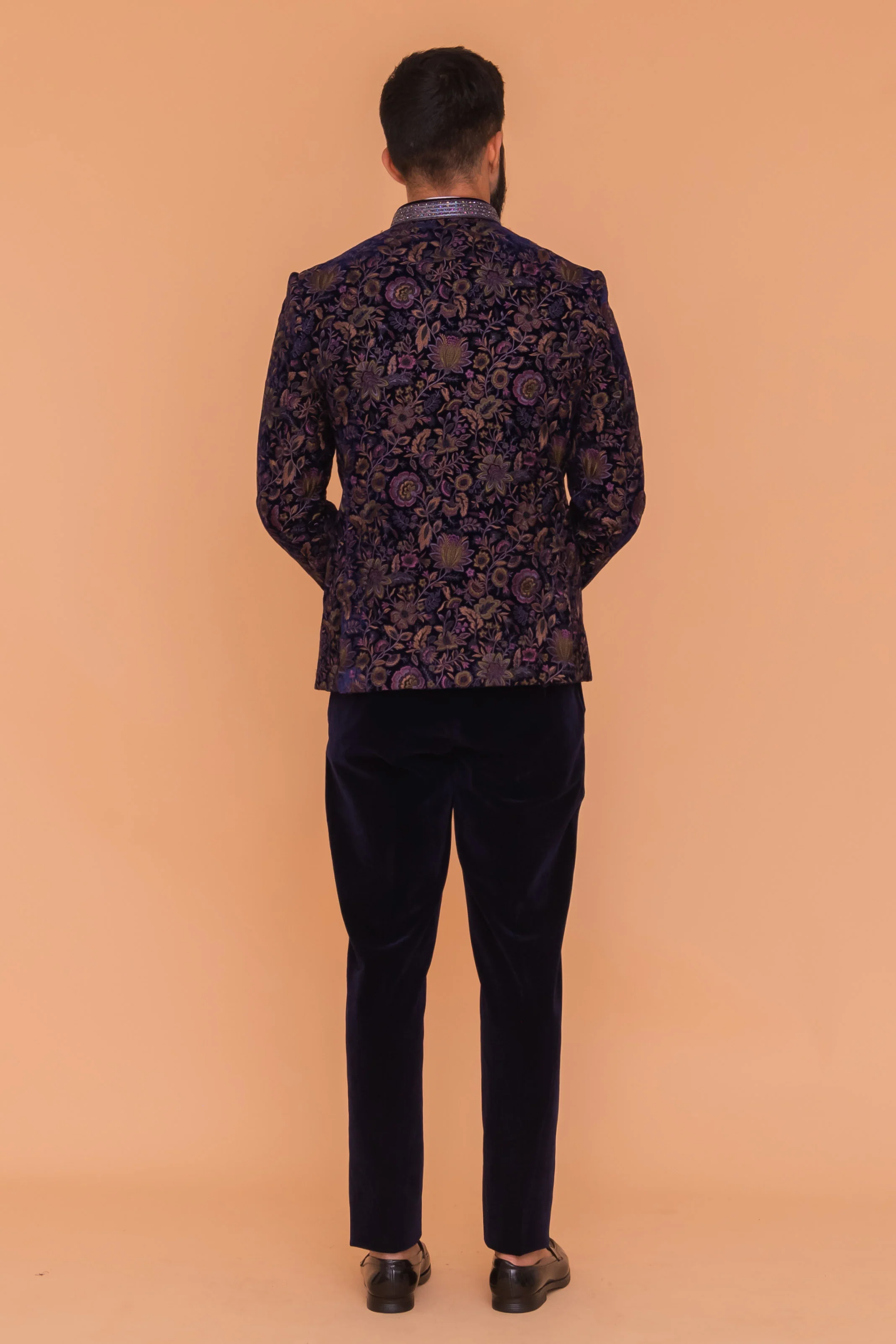 MLS VELVET JODHPURI SUIT