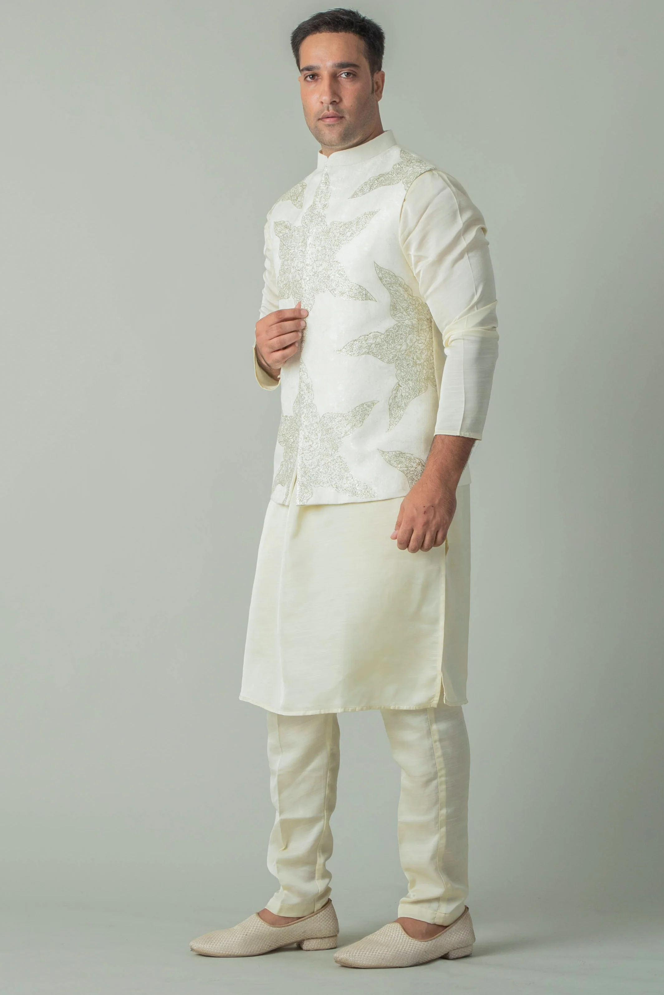 MLS KURTA JAWAHAR SET