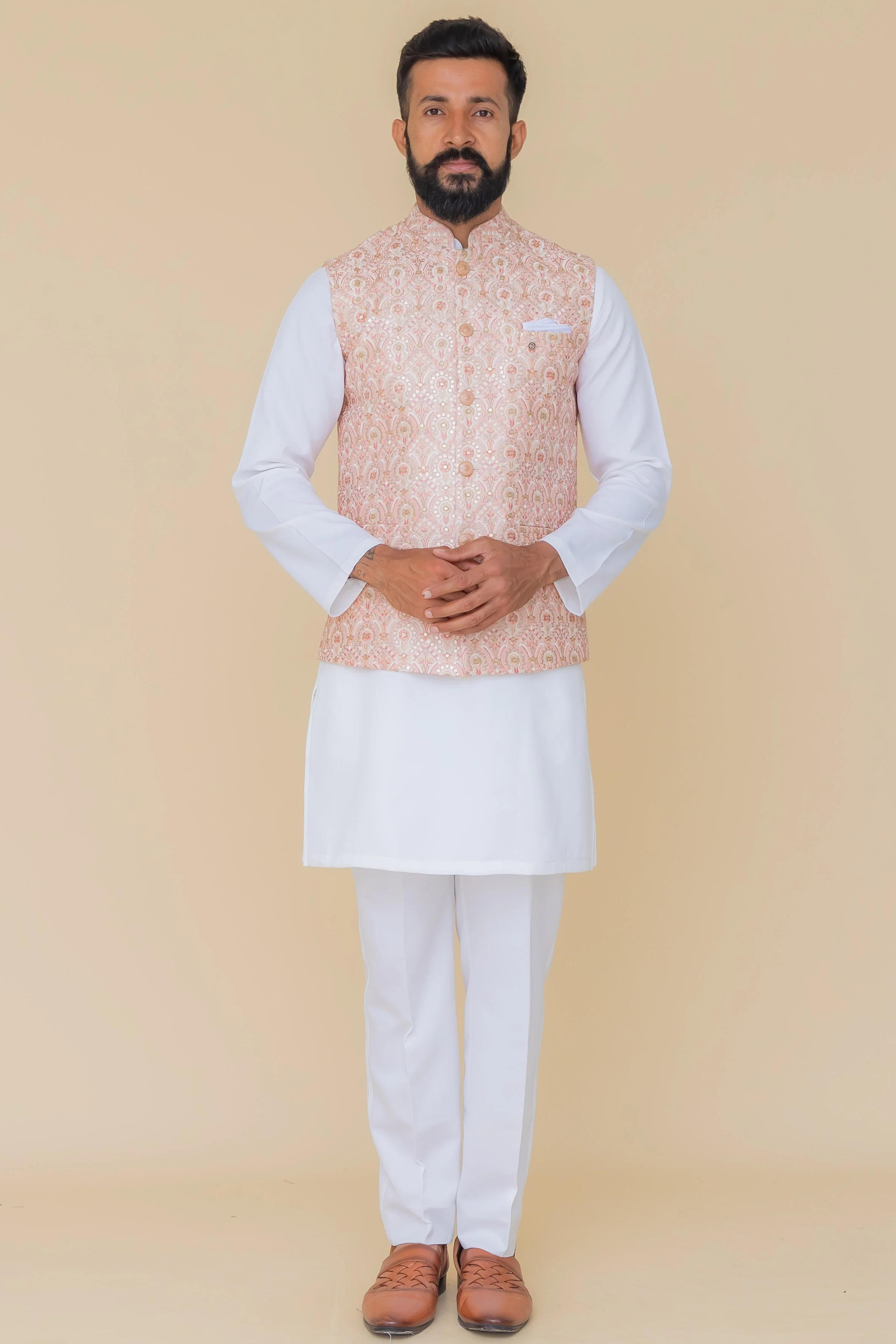 MLS EMROIDERED JAWAHAR JACKET