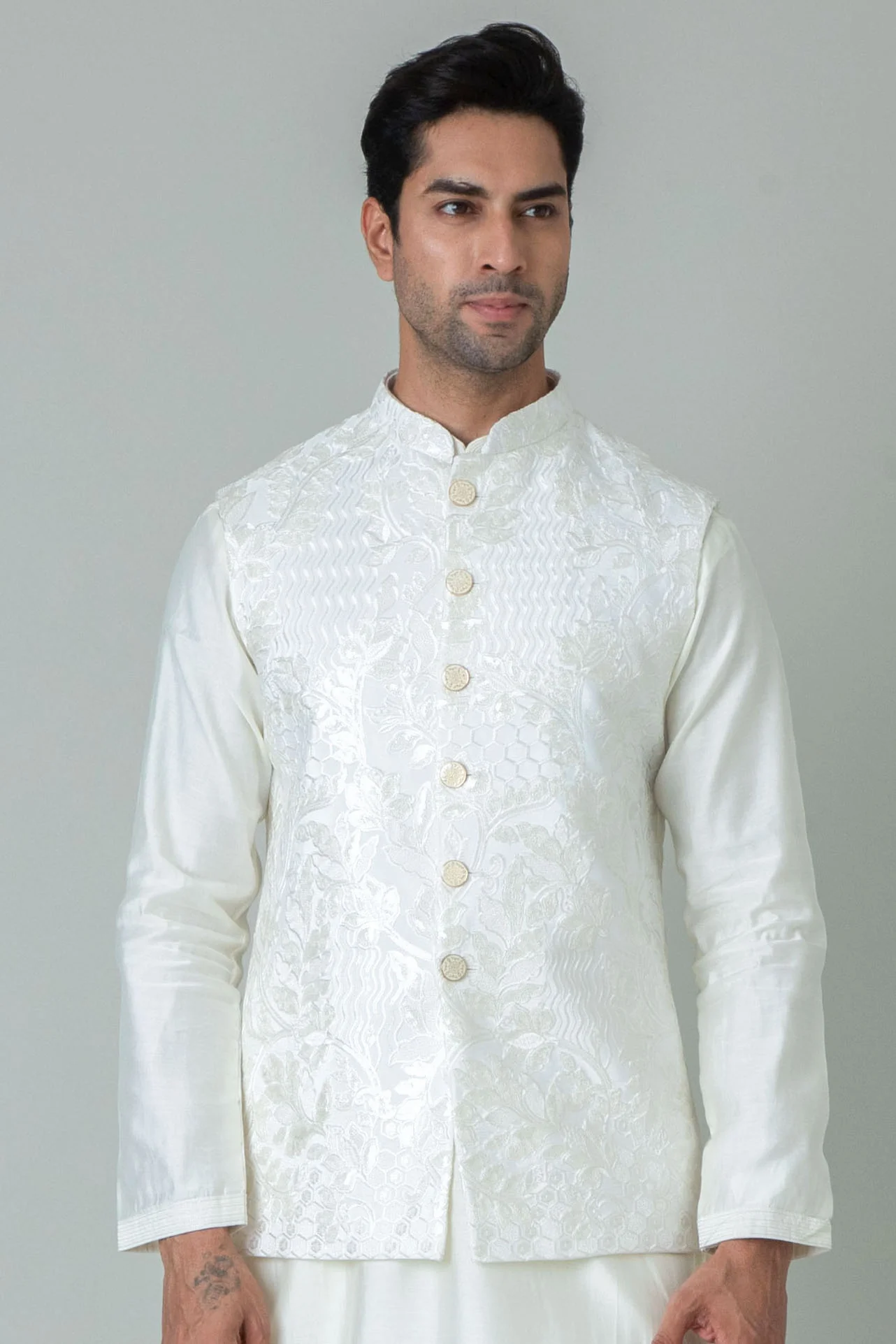 MLS EMBROIDERED JAWAHAR JACKET