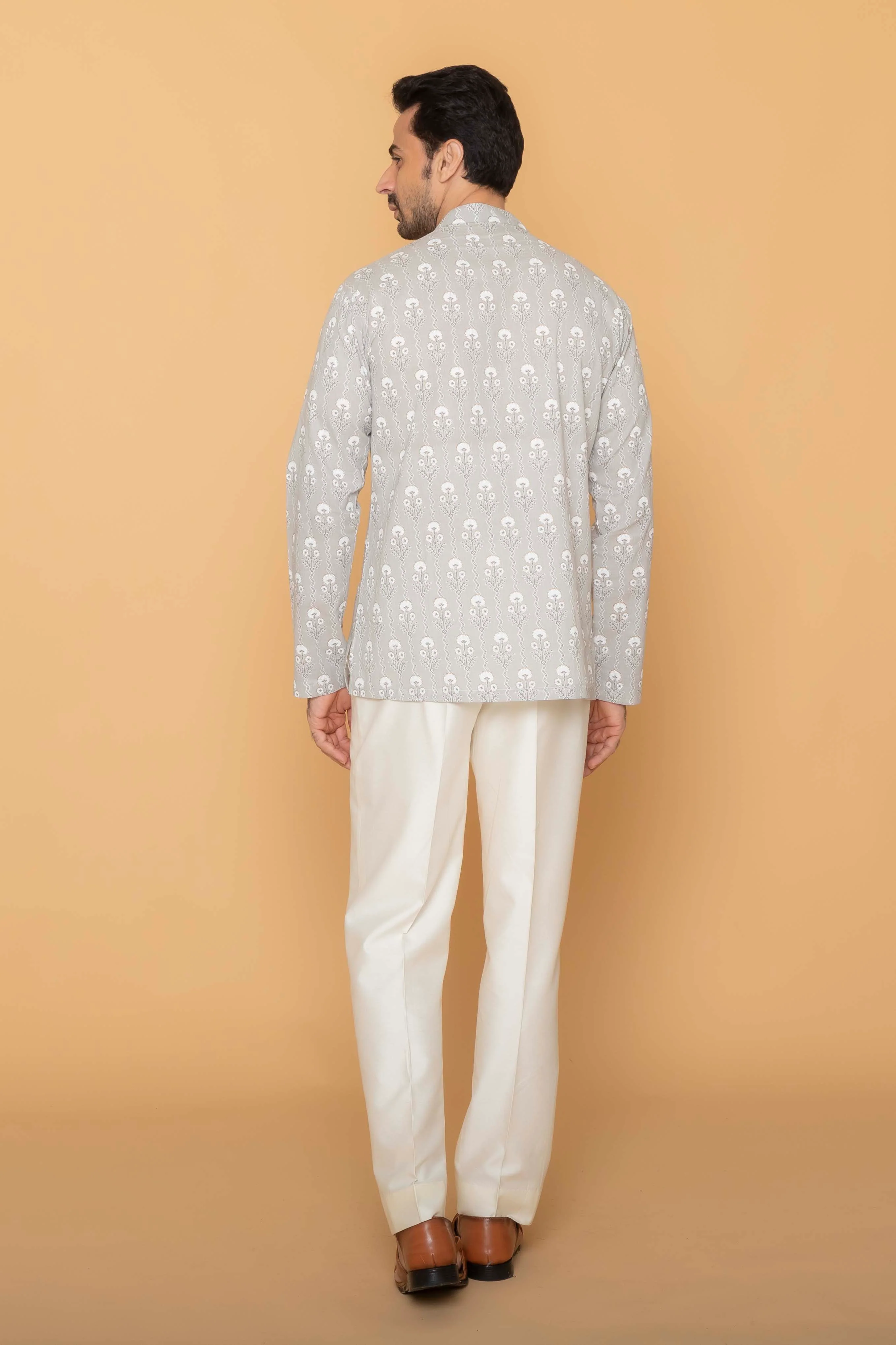 MLS SHORT KURTA FULL SLEEVES