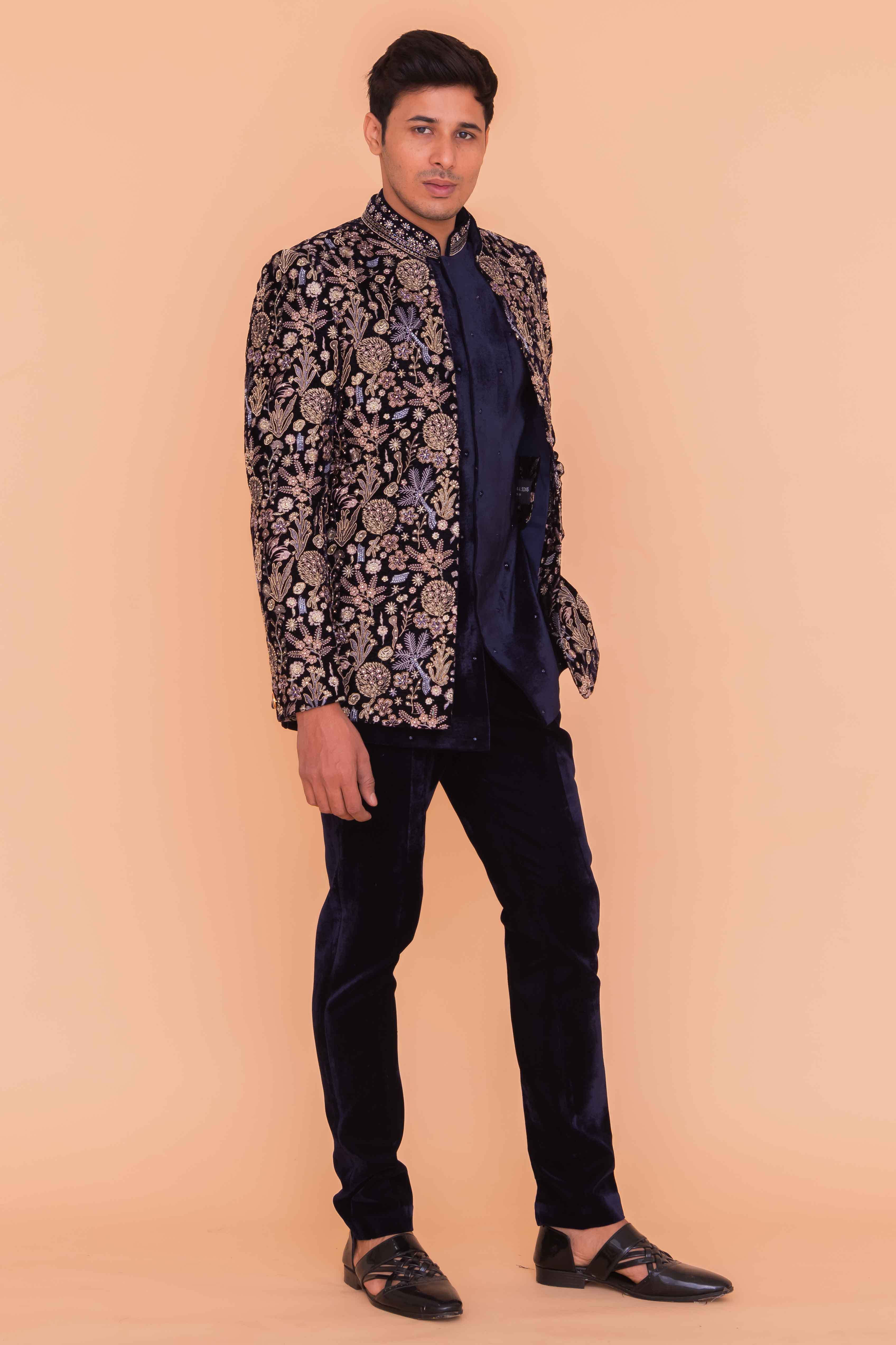 MLS JODHPURI SUIT 3PCS