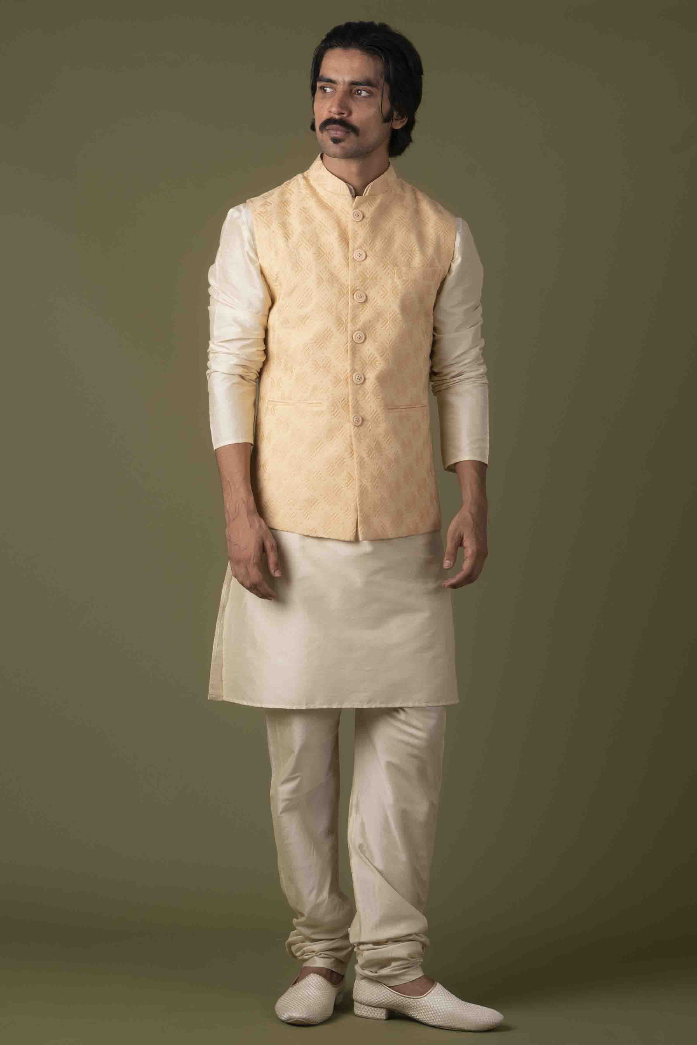 MLS CHIKANKARI JAWAHAR JACKET