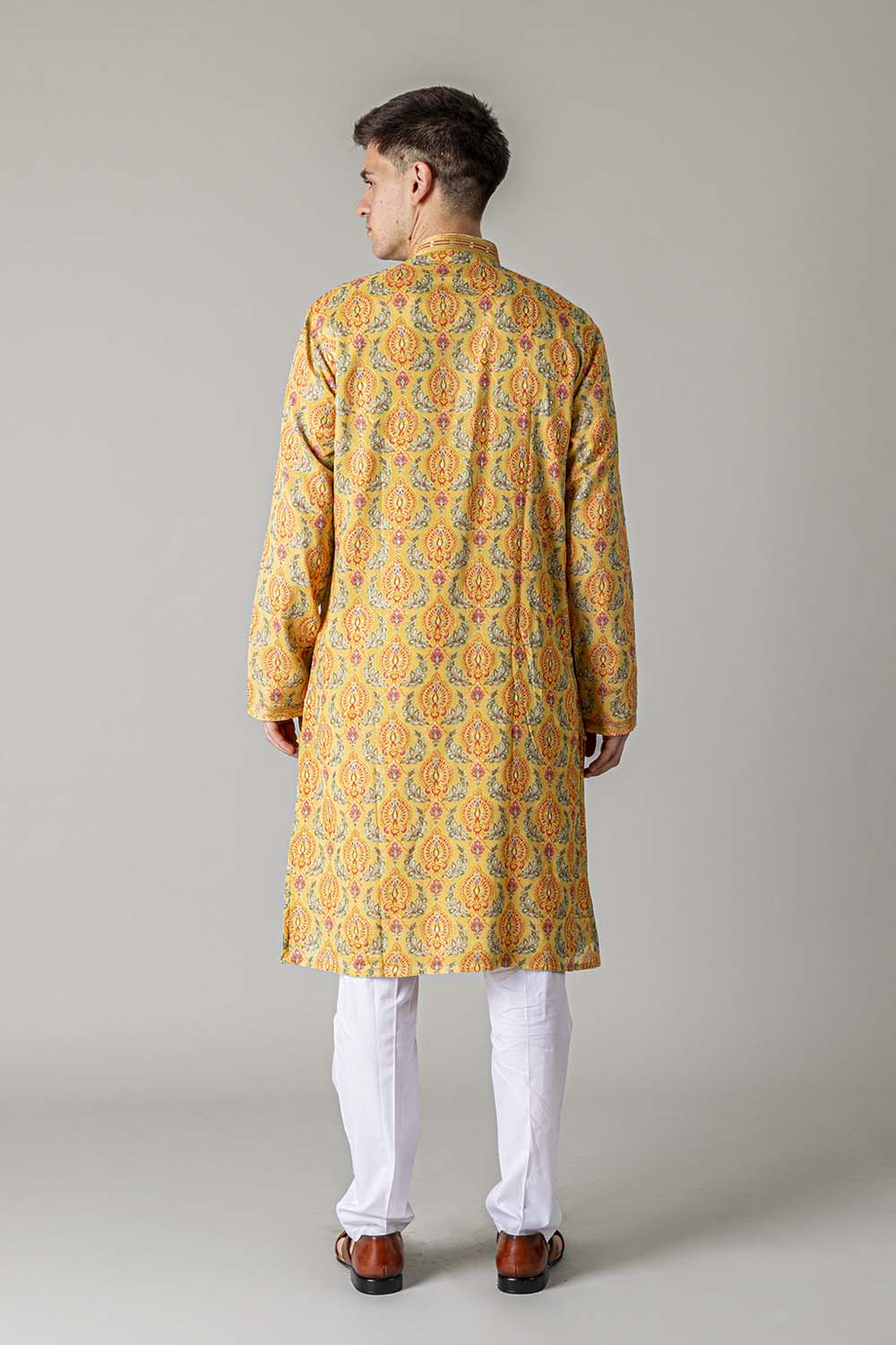 MLS PRINTED KURTA PAJAMA