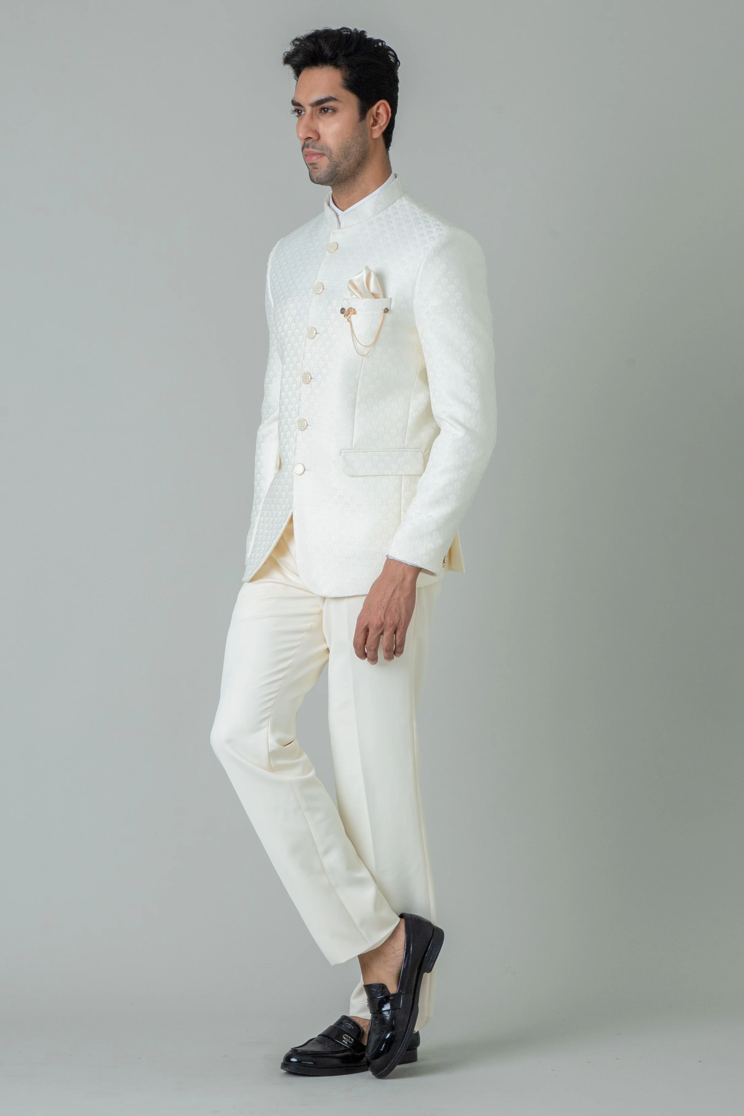 MLS PRINTED JODHPURI SUIT