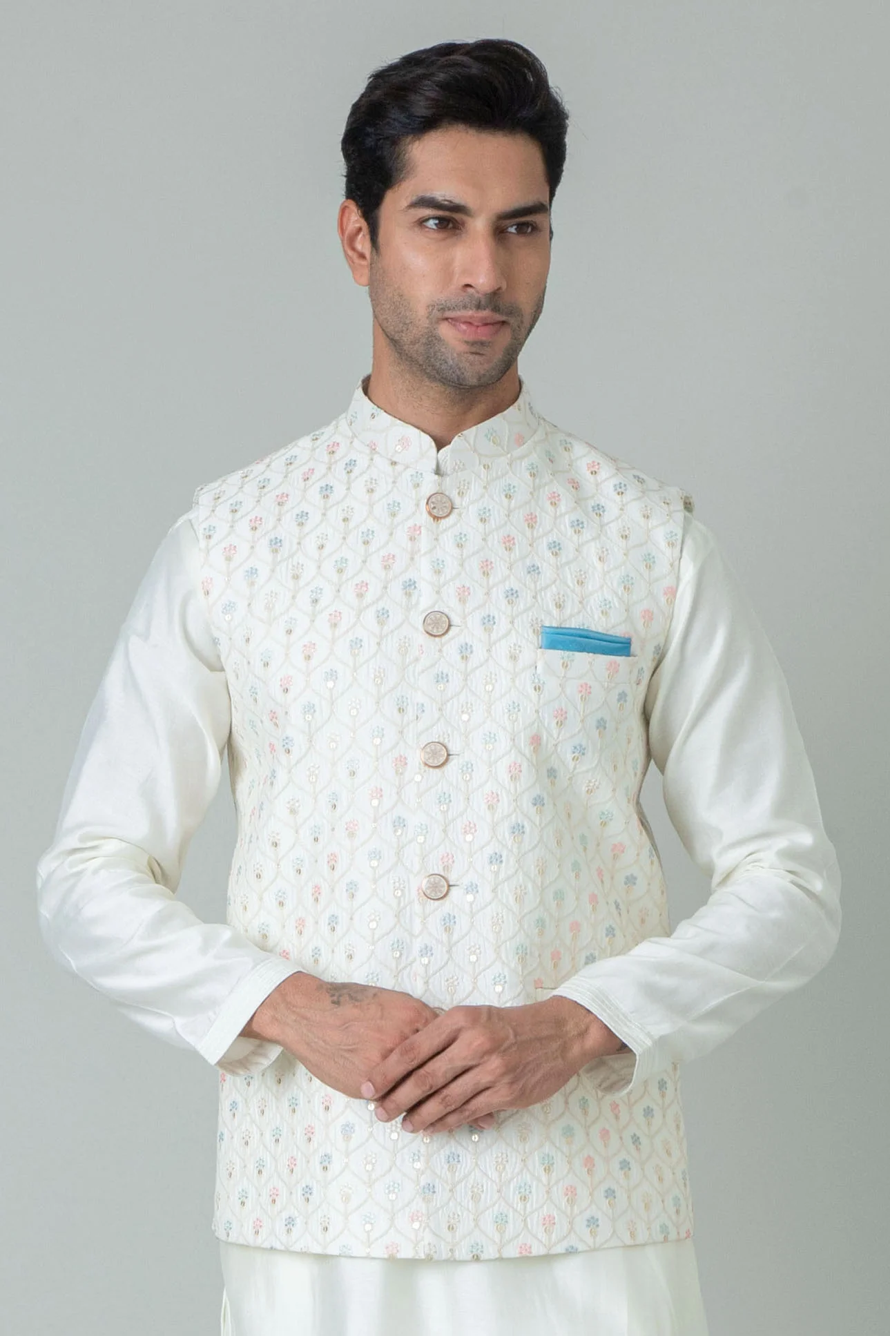 MLS EMBROIDERED JAWAHAR JACKET