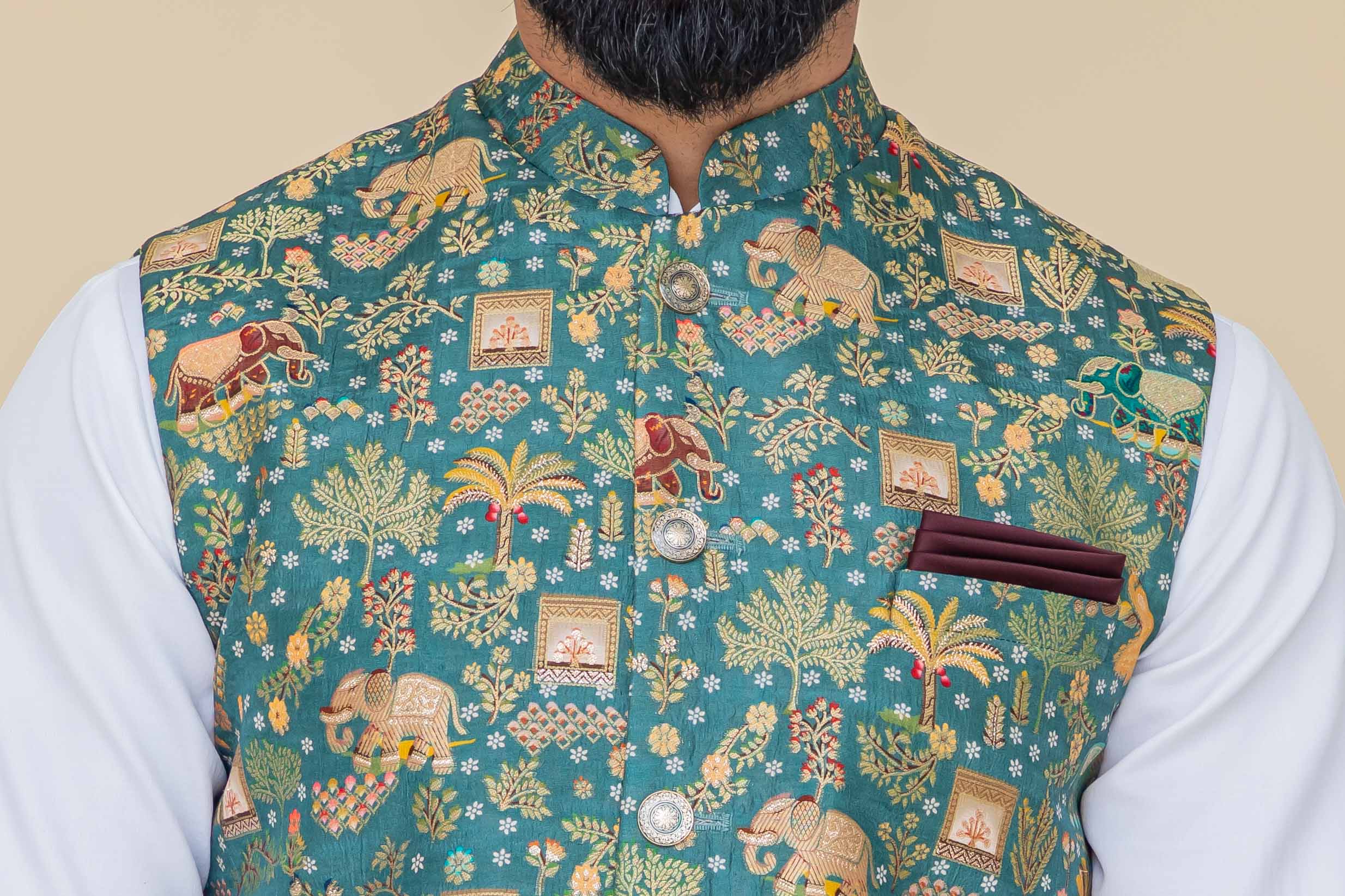 MLS PRINTED JAWAHAR JACKET