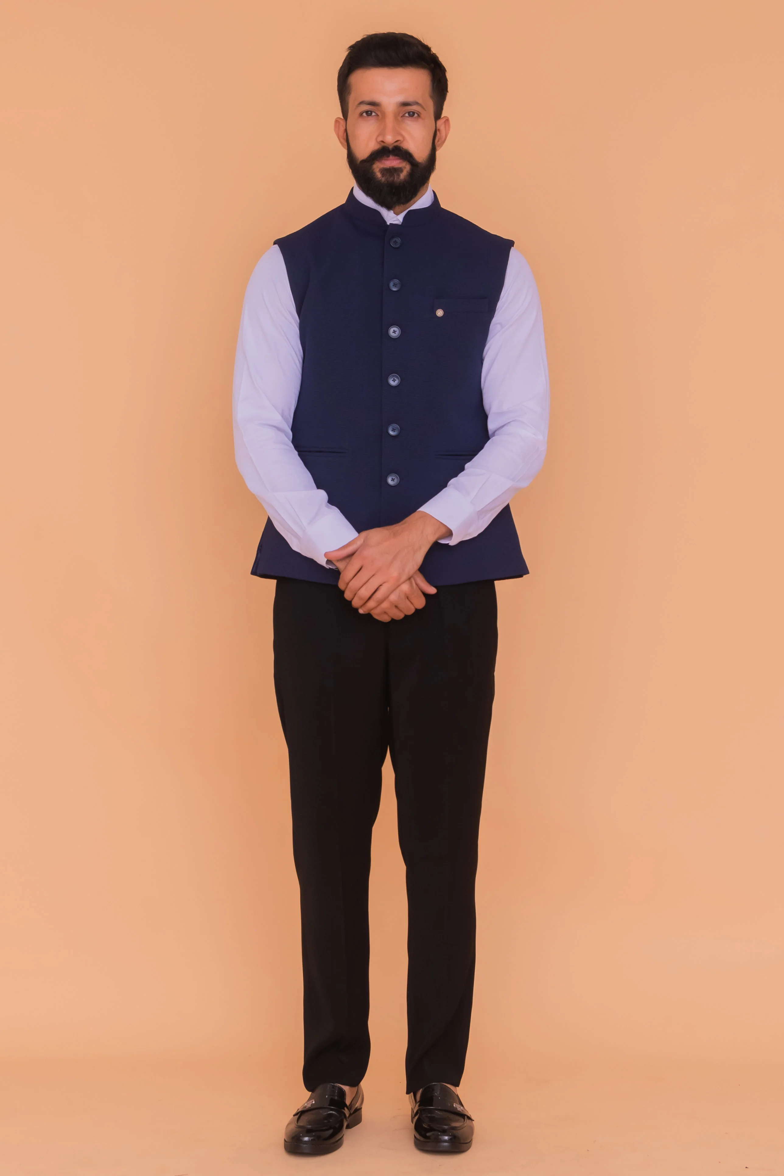 MLS PLAIN JAWAHAR JACKET 1 PC