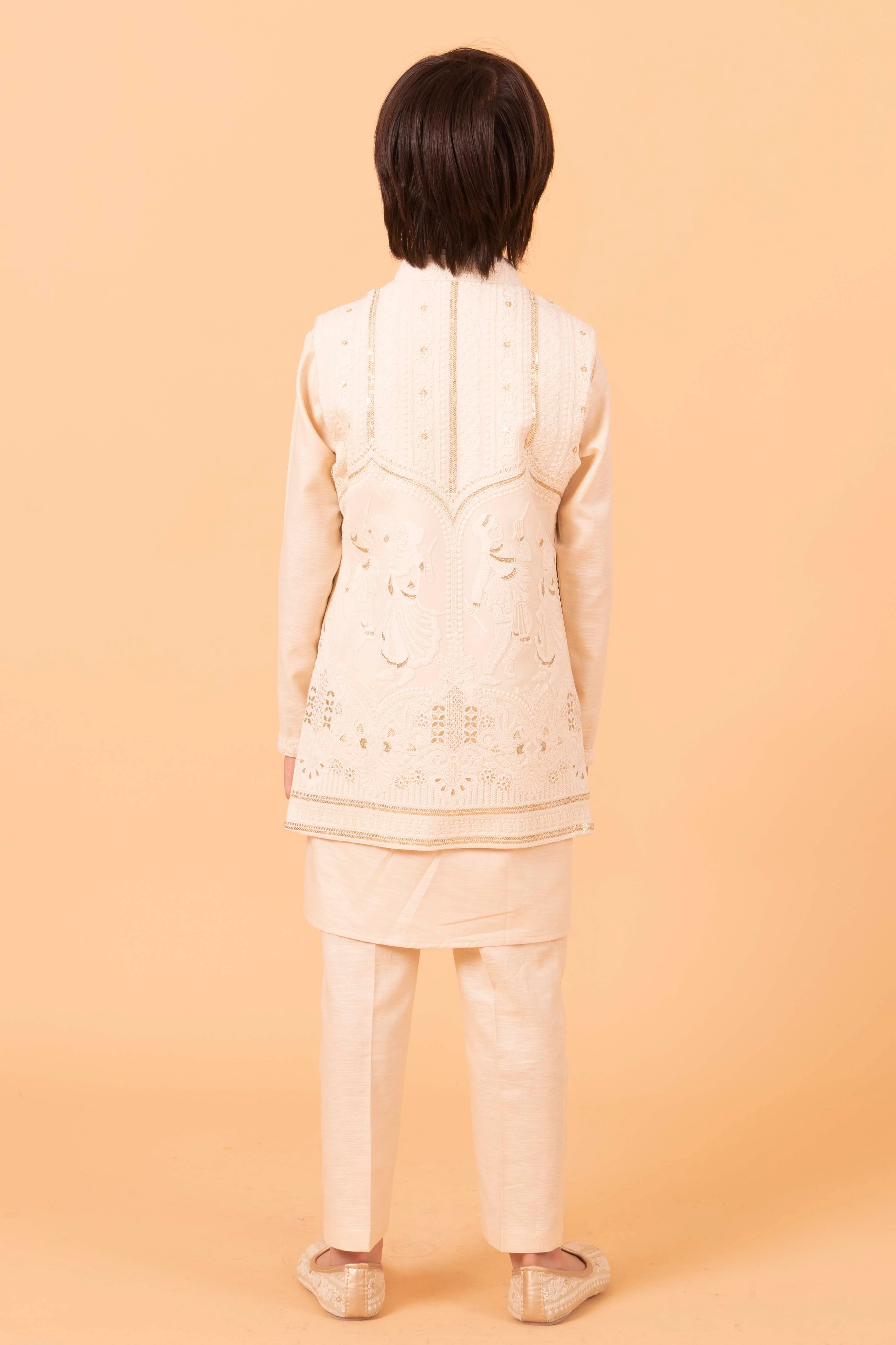 MLS KIDS KURTA JAWAHAR SET