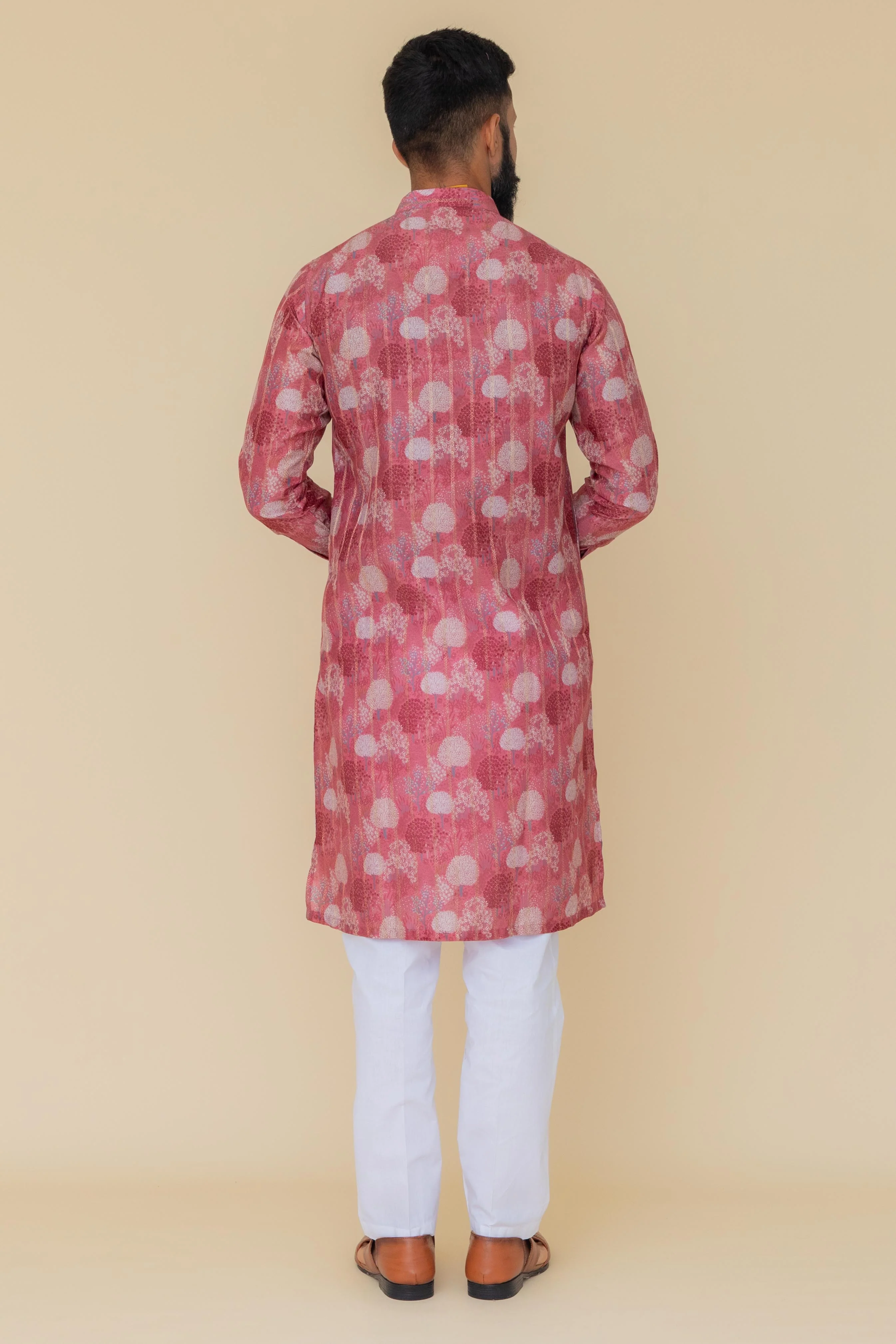 MLS PRINTED KURTA PAJAMA
