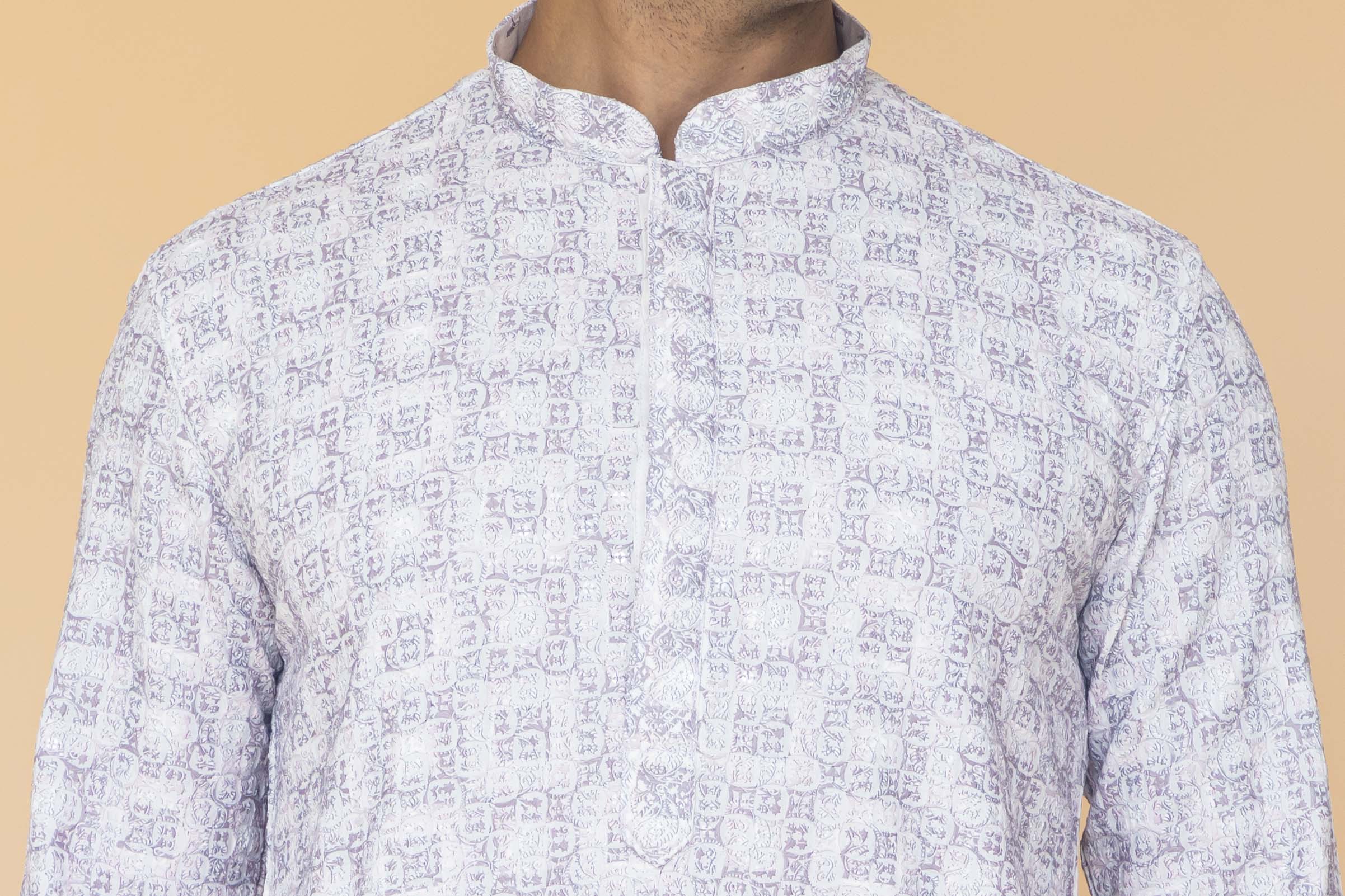 MLS PRINTED KURTA PAJAMA