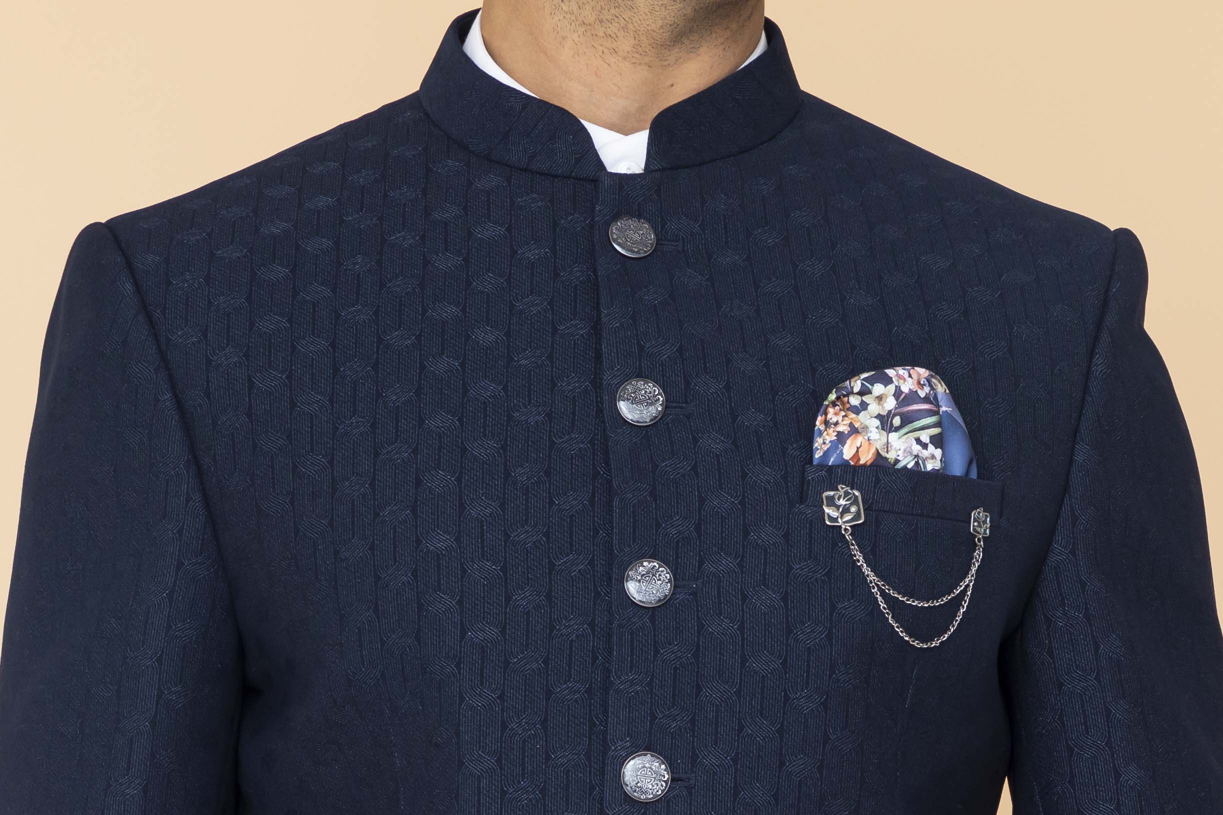 MLS PRINTED JODHPURI SUIT