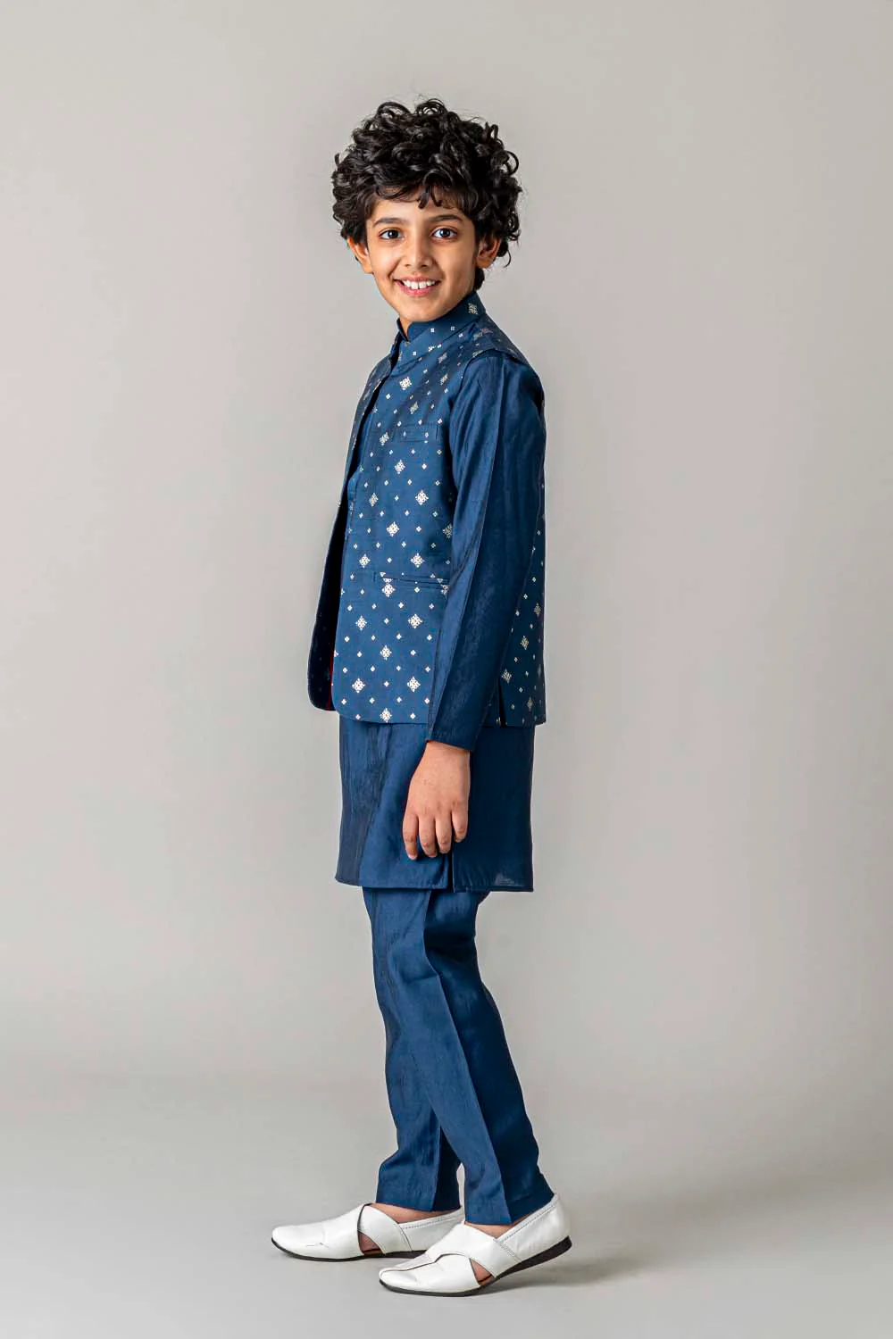 MLS KIDS KURTA JAWAHAR SET