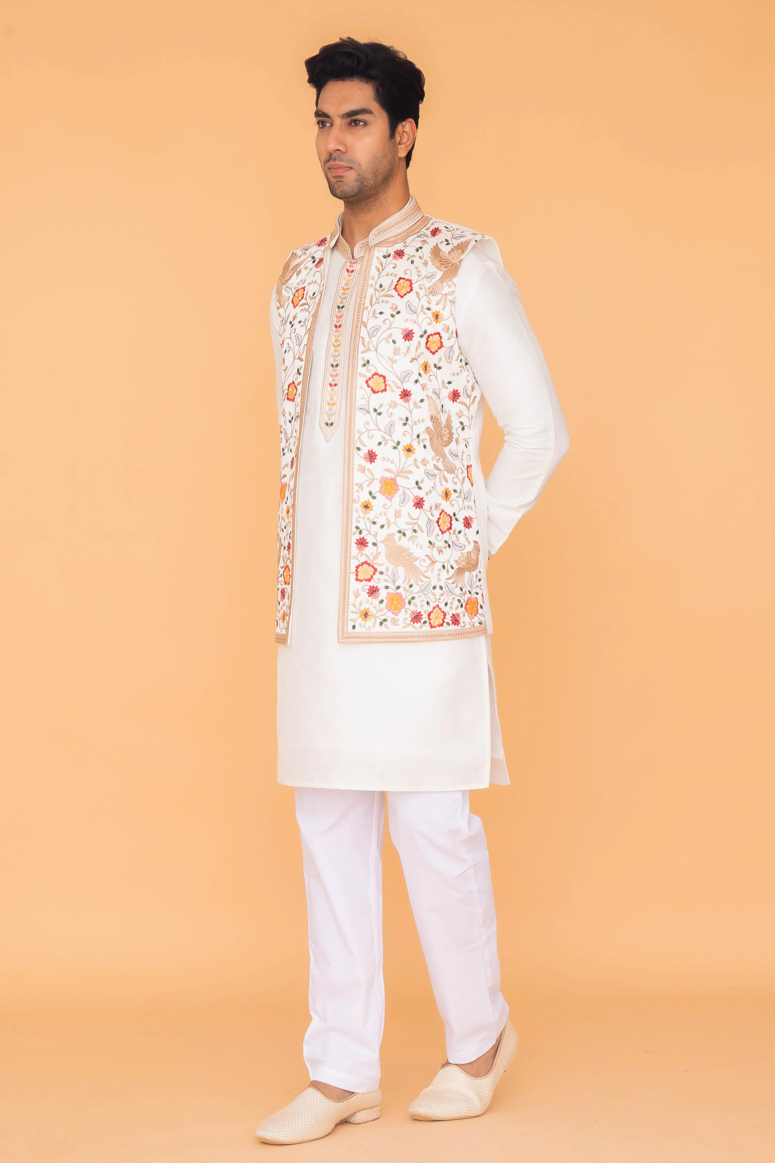 MLS KURTA JAWAHAR SET
