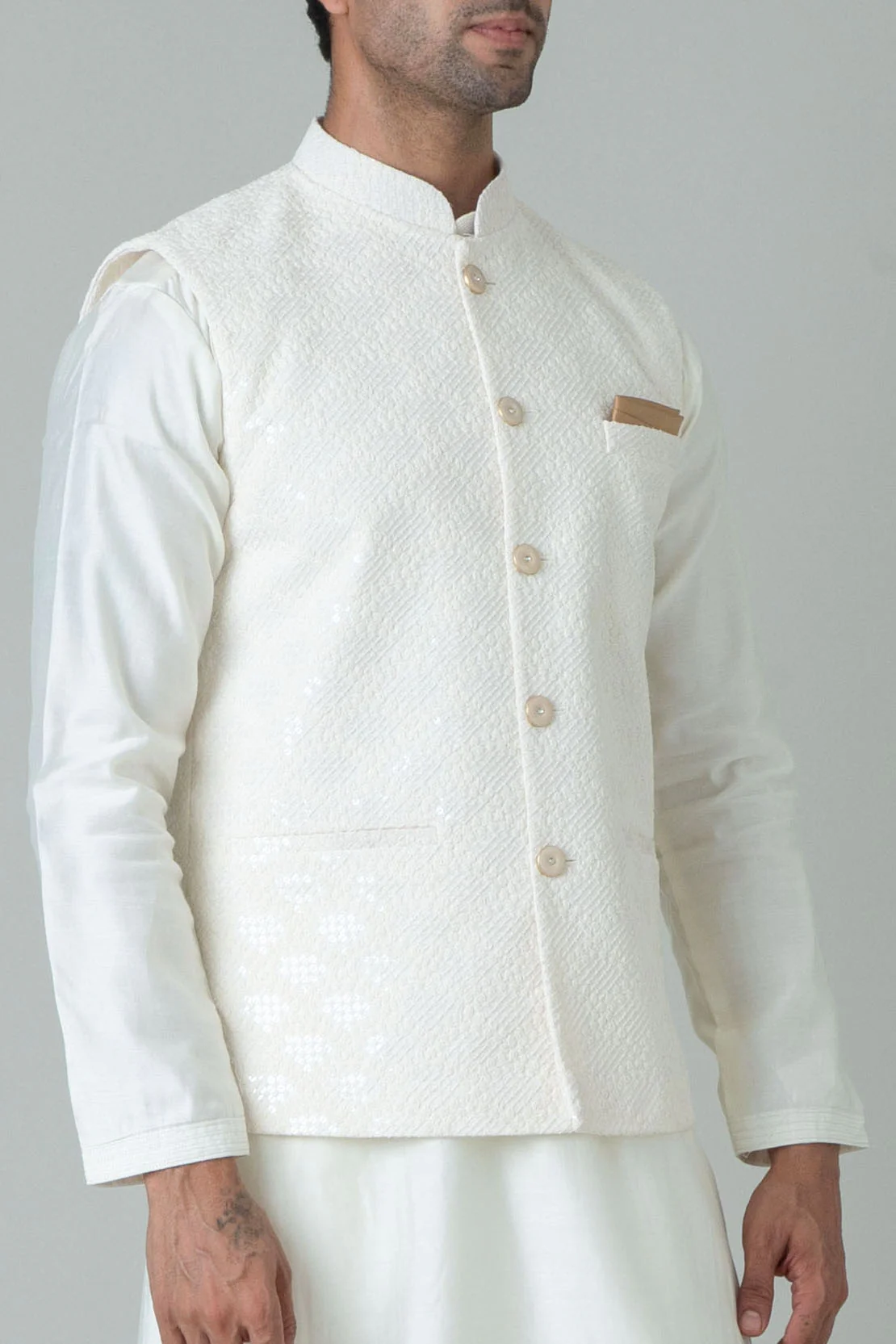 MLS EMBROIDERED JAWAHAR JACKET
