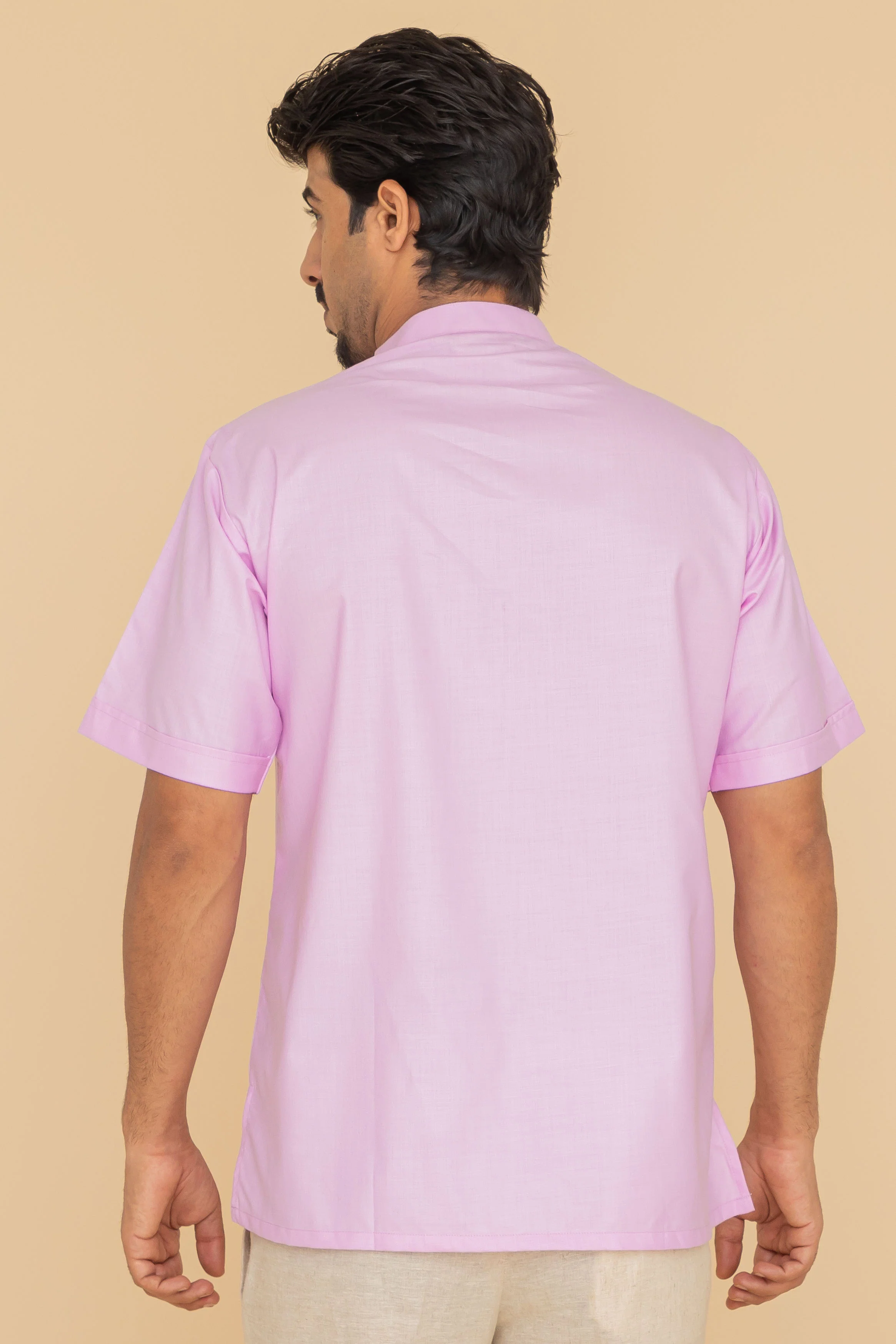 MLS SHORT KURTA HALF SLEEVES