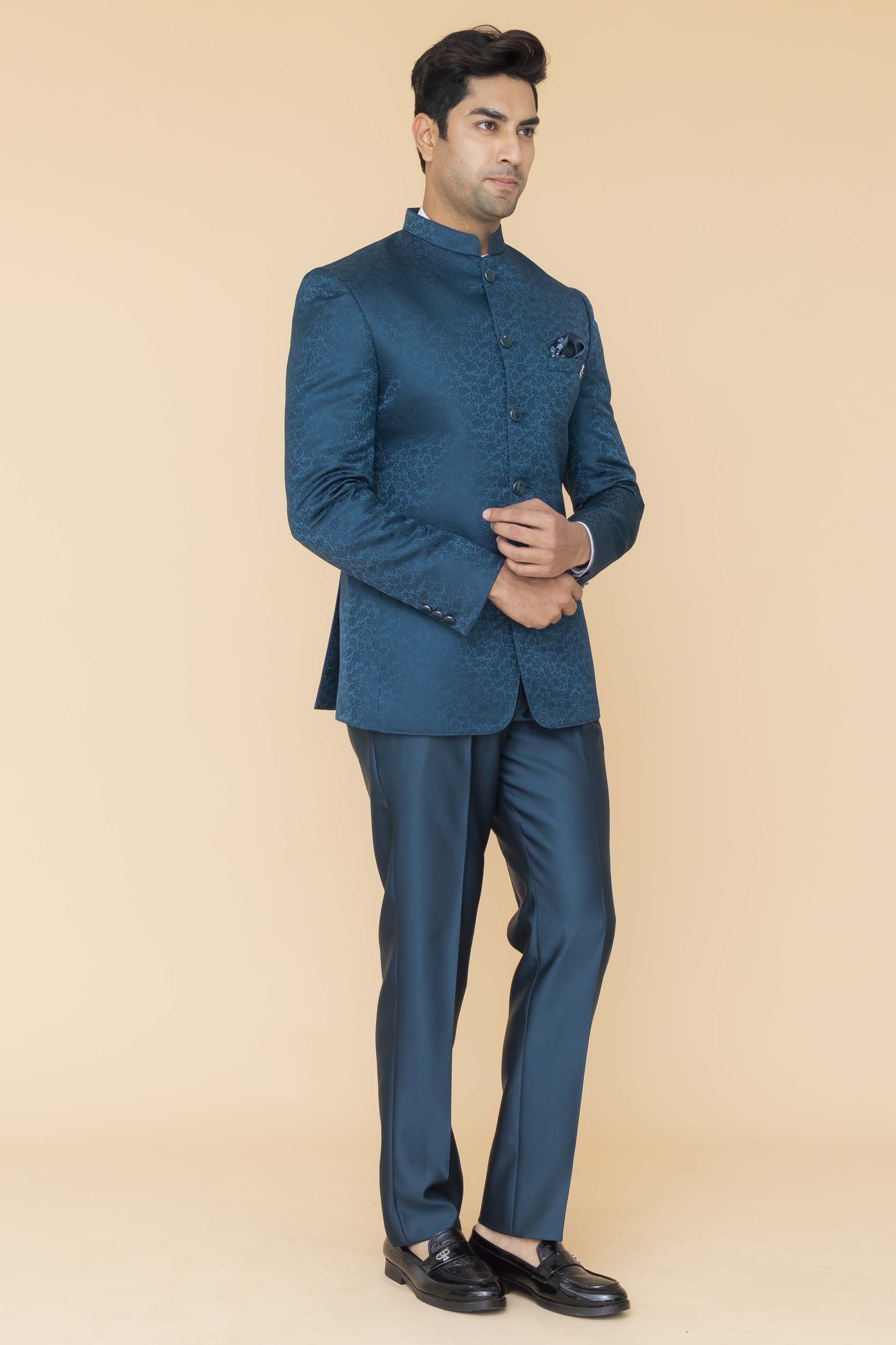 MLS PRINTED JODHPURI SUIT