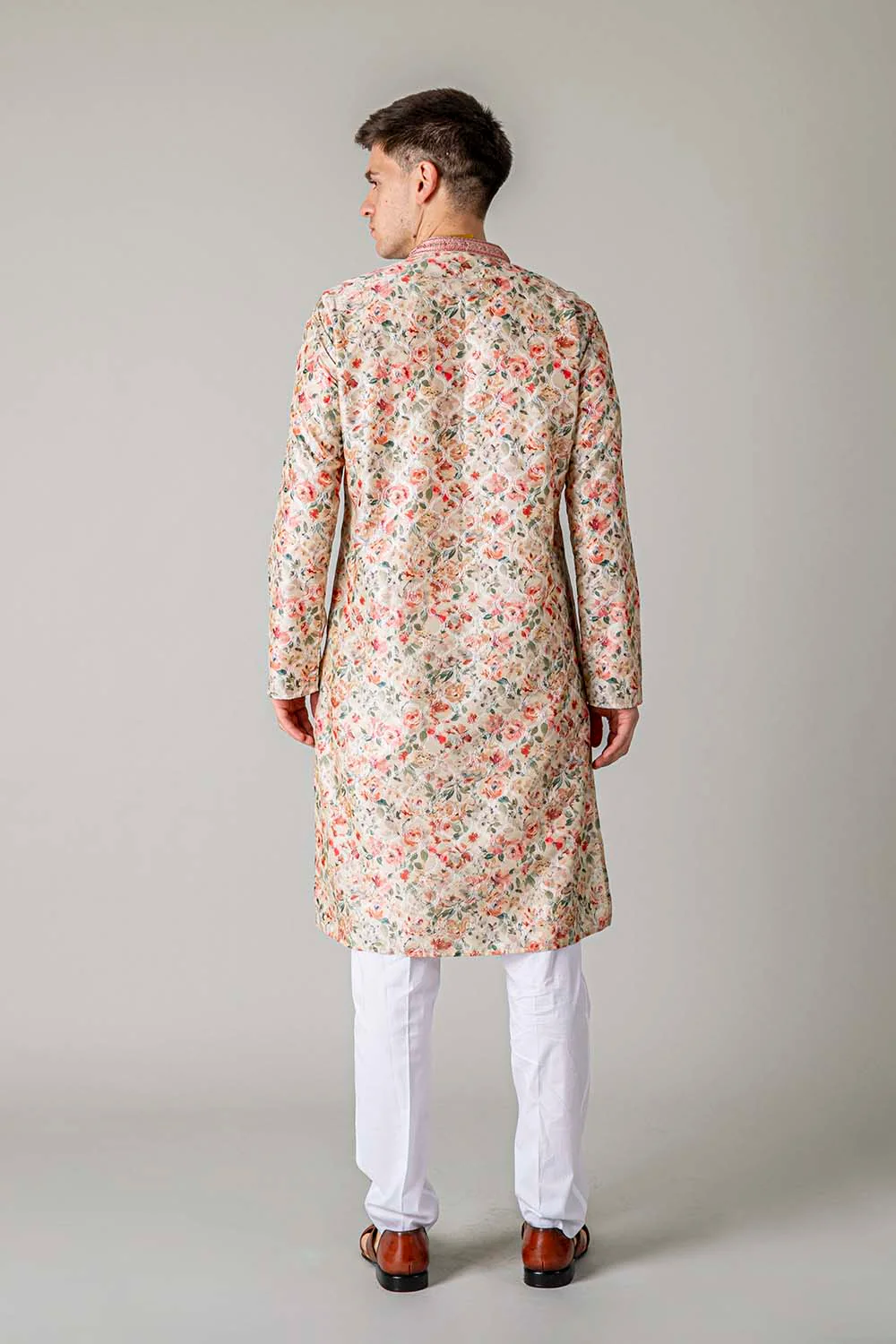 MLS PRINTED KURTA PAJAMA